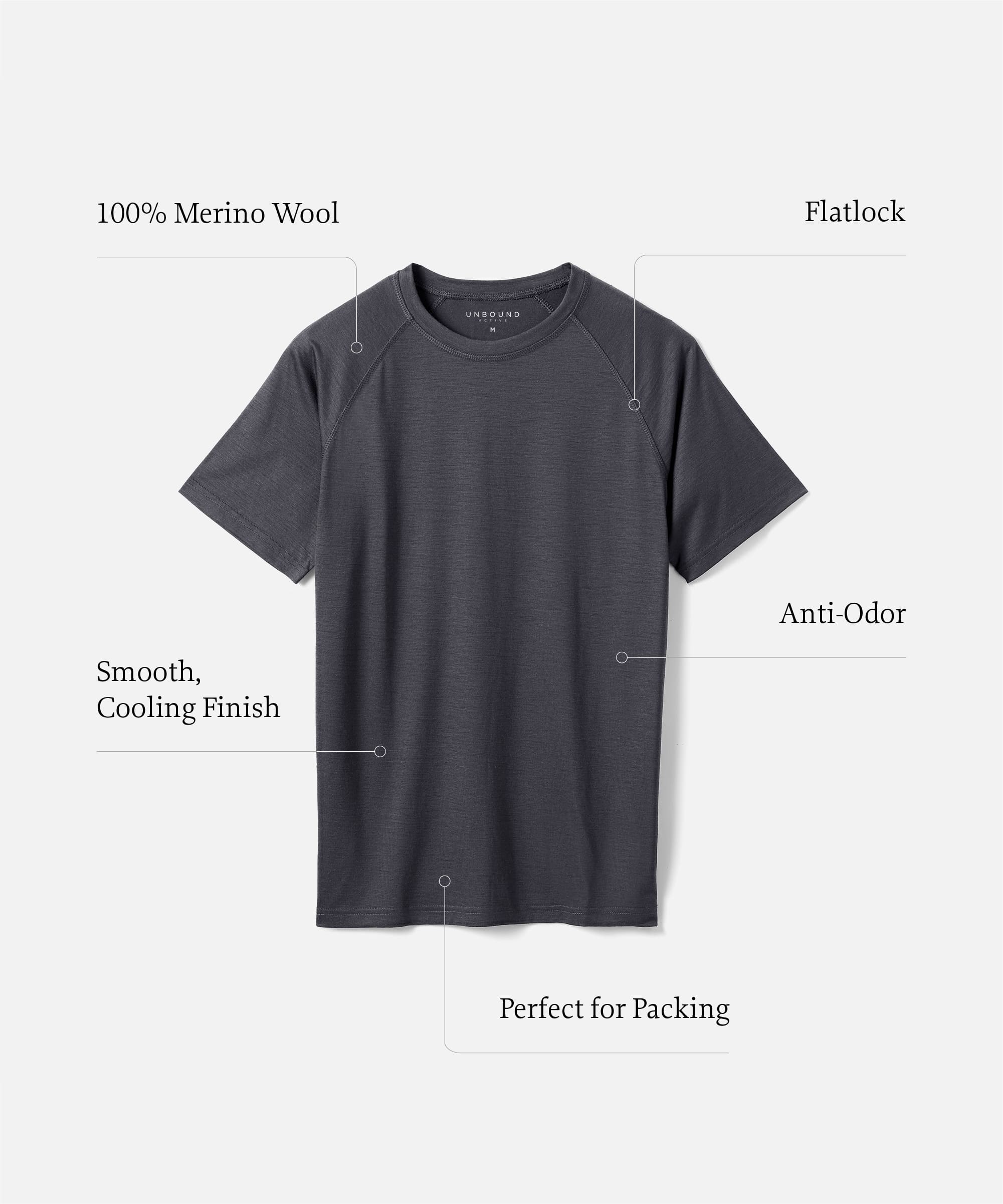 Men's Active Merino T-Shirt - Image 36