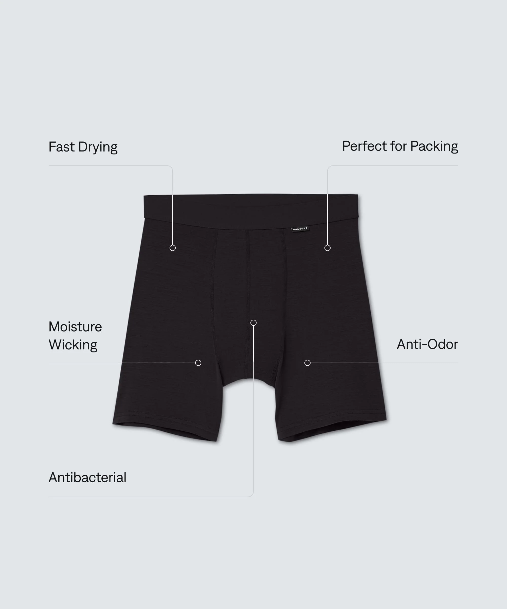 Men's Merino Wool Boxer Briefs - Image 37