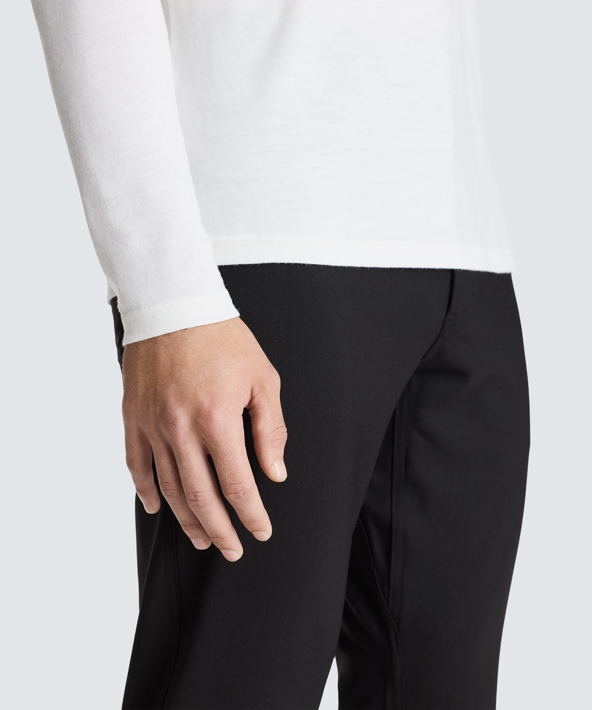 Men's Long Sleeve Merino Crew - Image 10