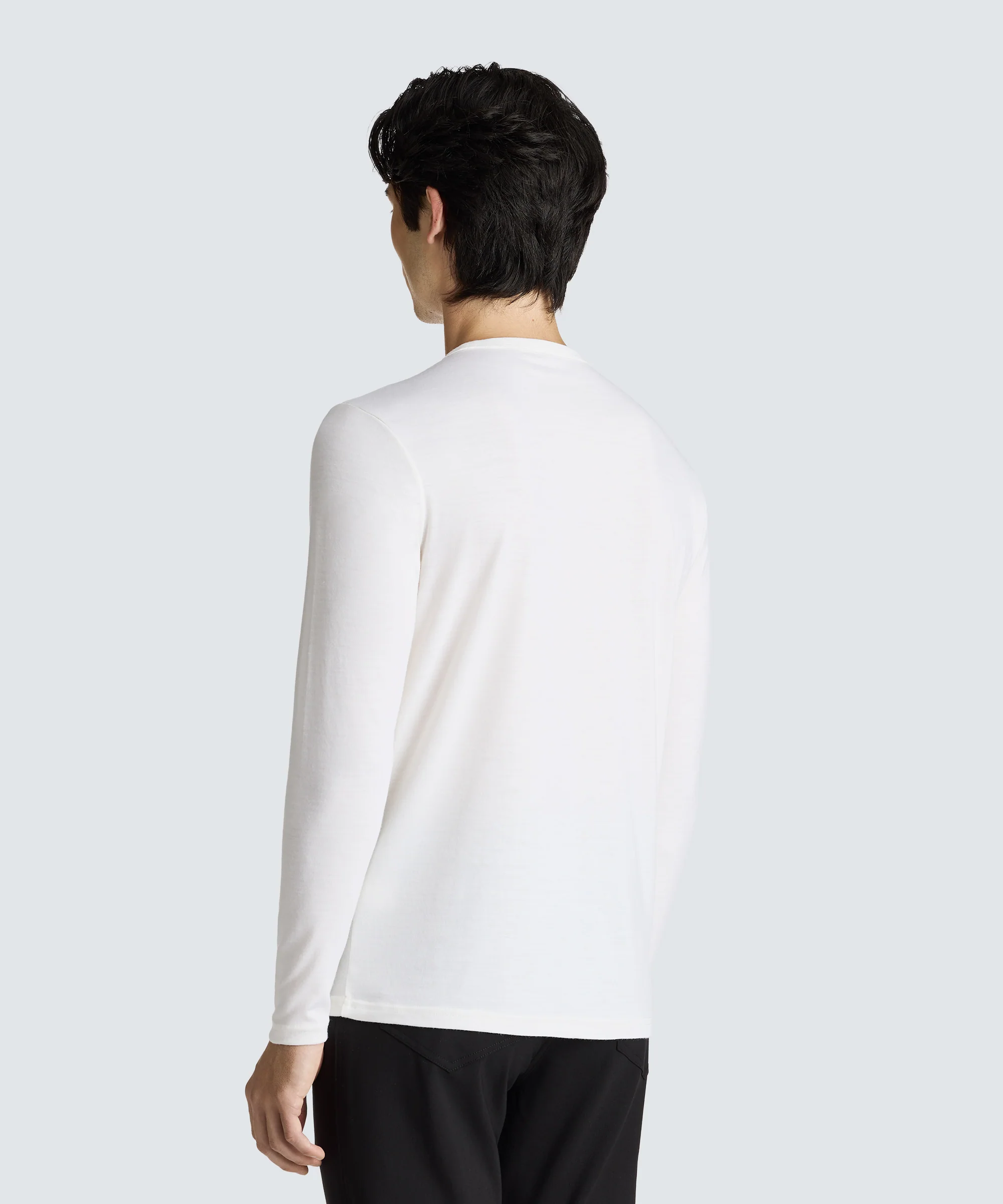 Men's Long Sleeve Merino Crew - Image 12