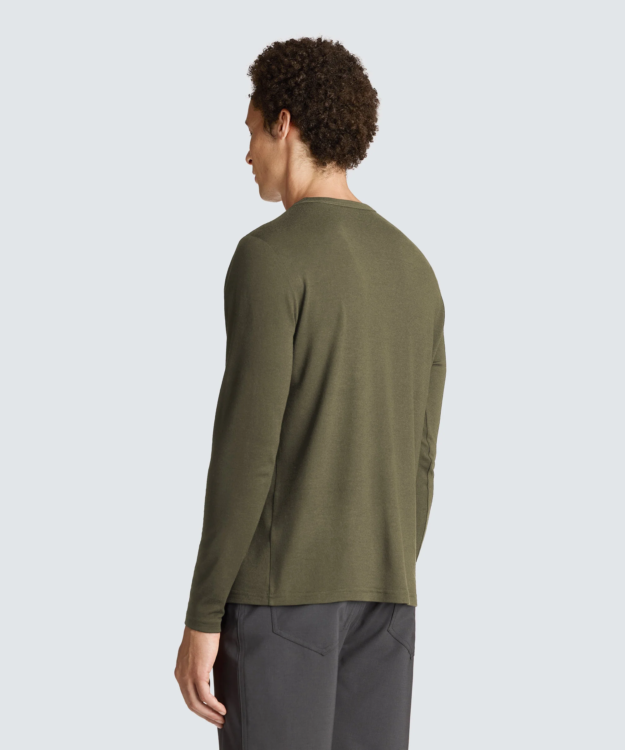 Men's Long Sleeve Merino Crew - Image 32