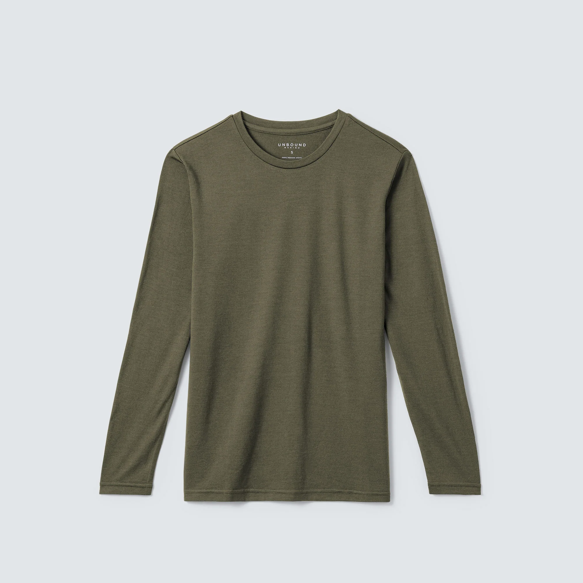 Men's Long Sleeve Merino Crew - Image 35