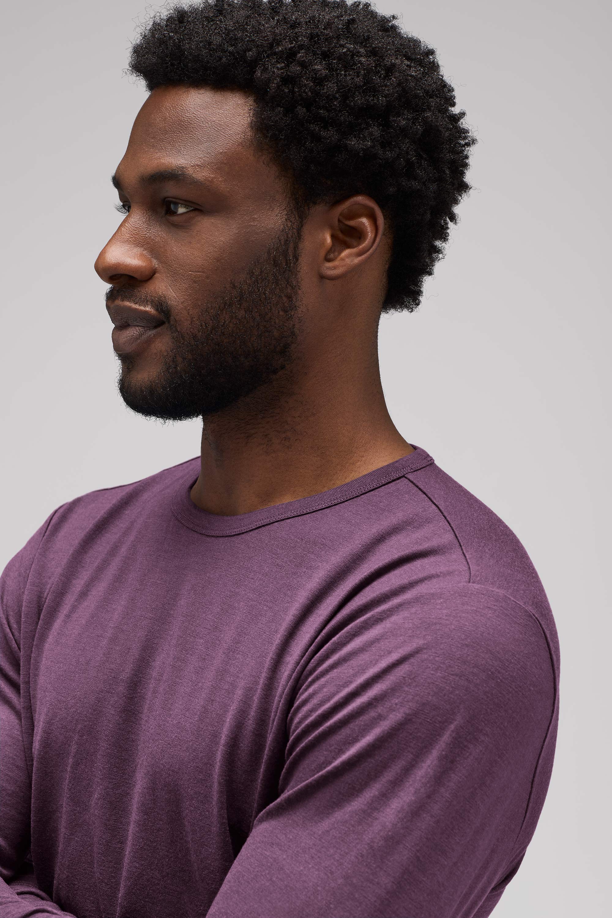 Men's Long Sleeve Merino Crew - Image 39