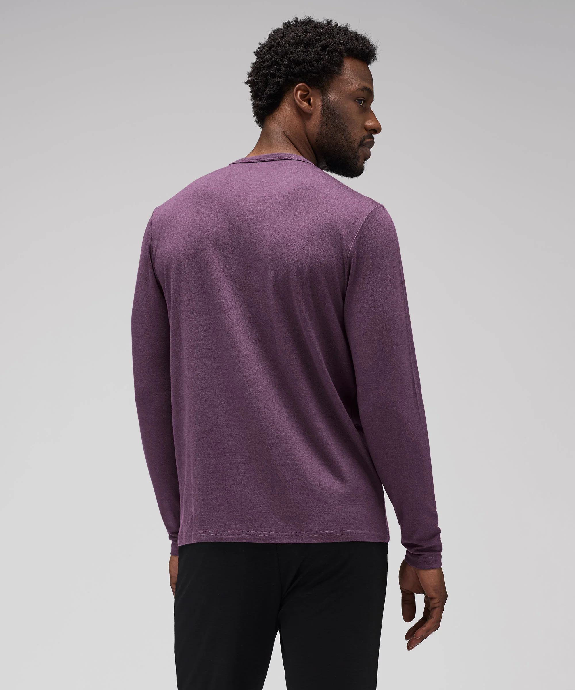 Men's Long Sleeve Merino Crew - Image 40