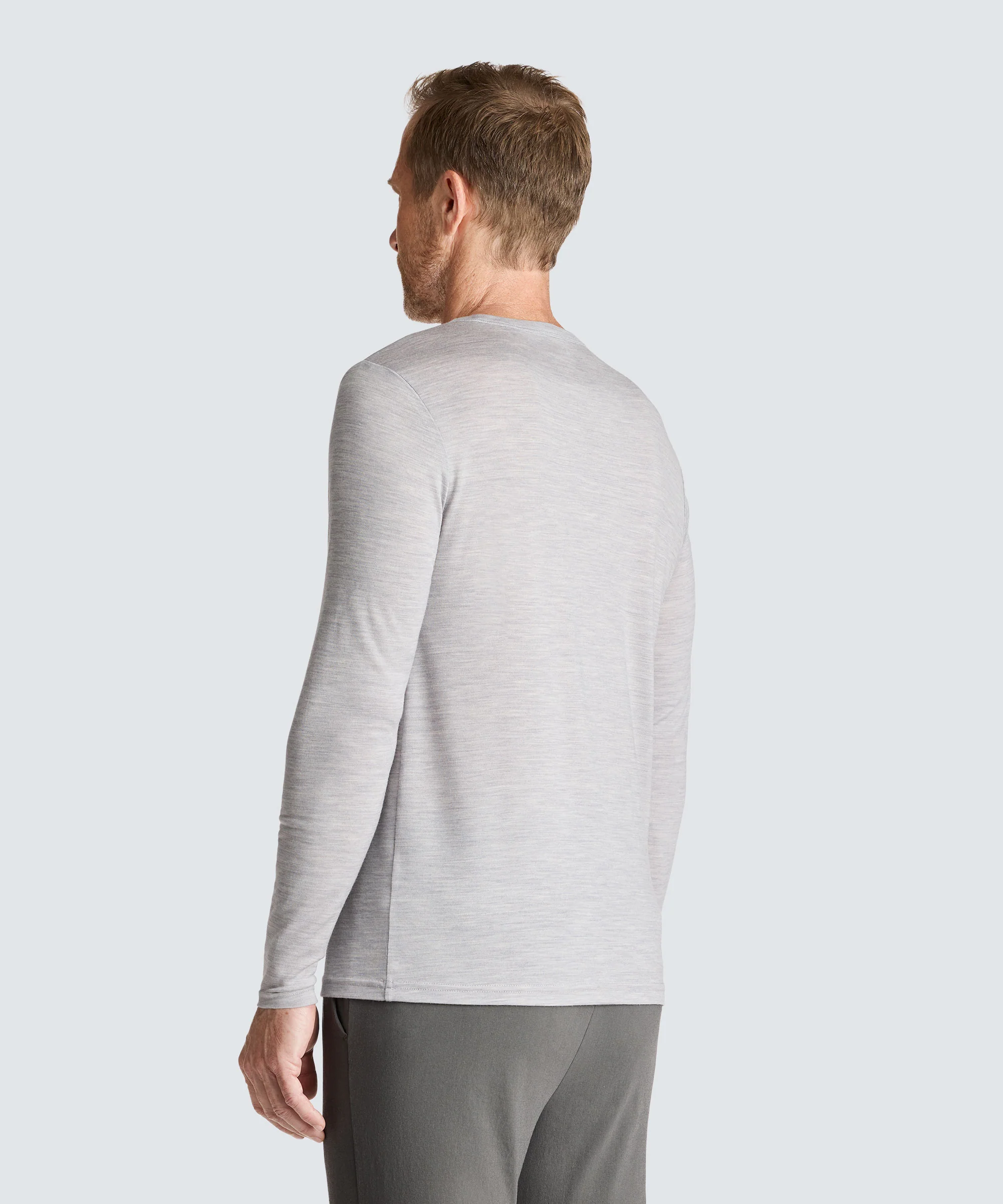 Men's Long Sleeve Merino Crew - Image 51