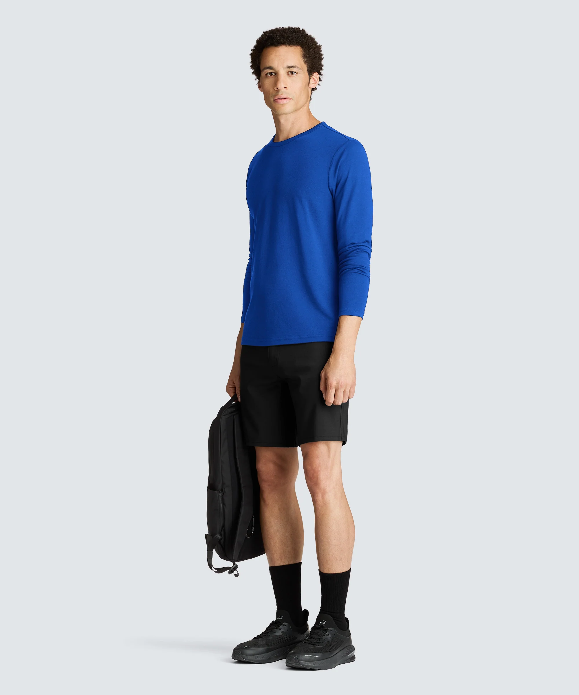 Men's Long Sleeve Merino Crew - Image 54