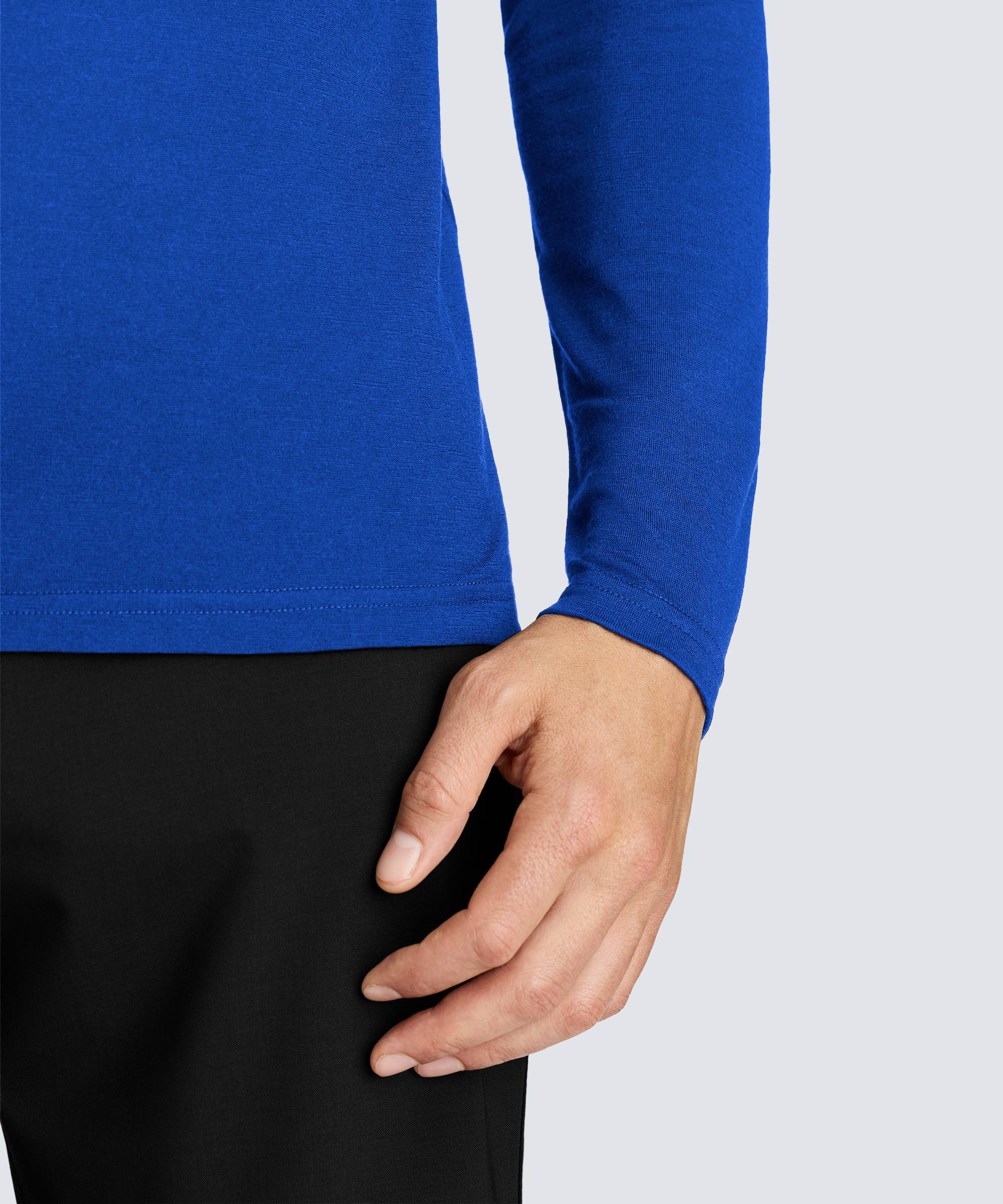 Men's Long Sleeve Merino Crew - Image 56