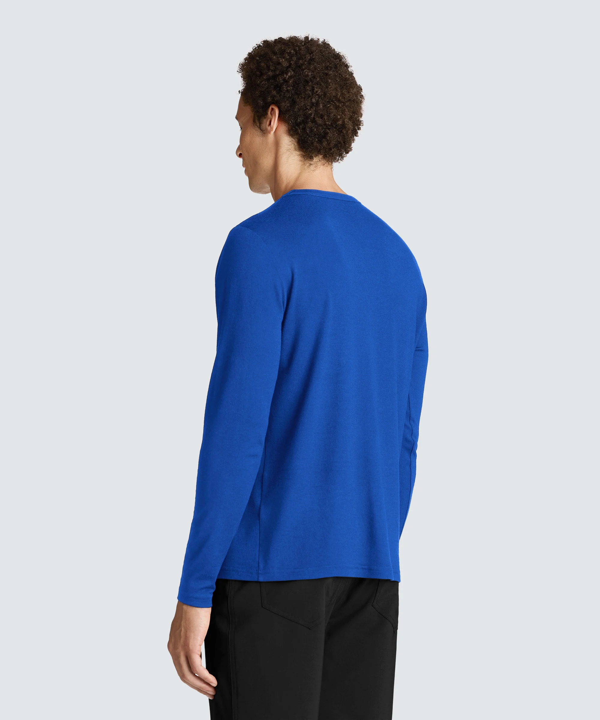 Men's Long Sleeve Merino Crew - Image 57