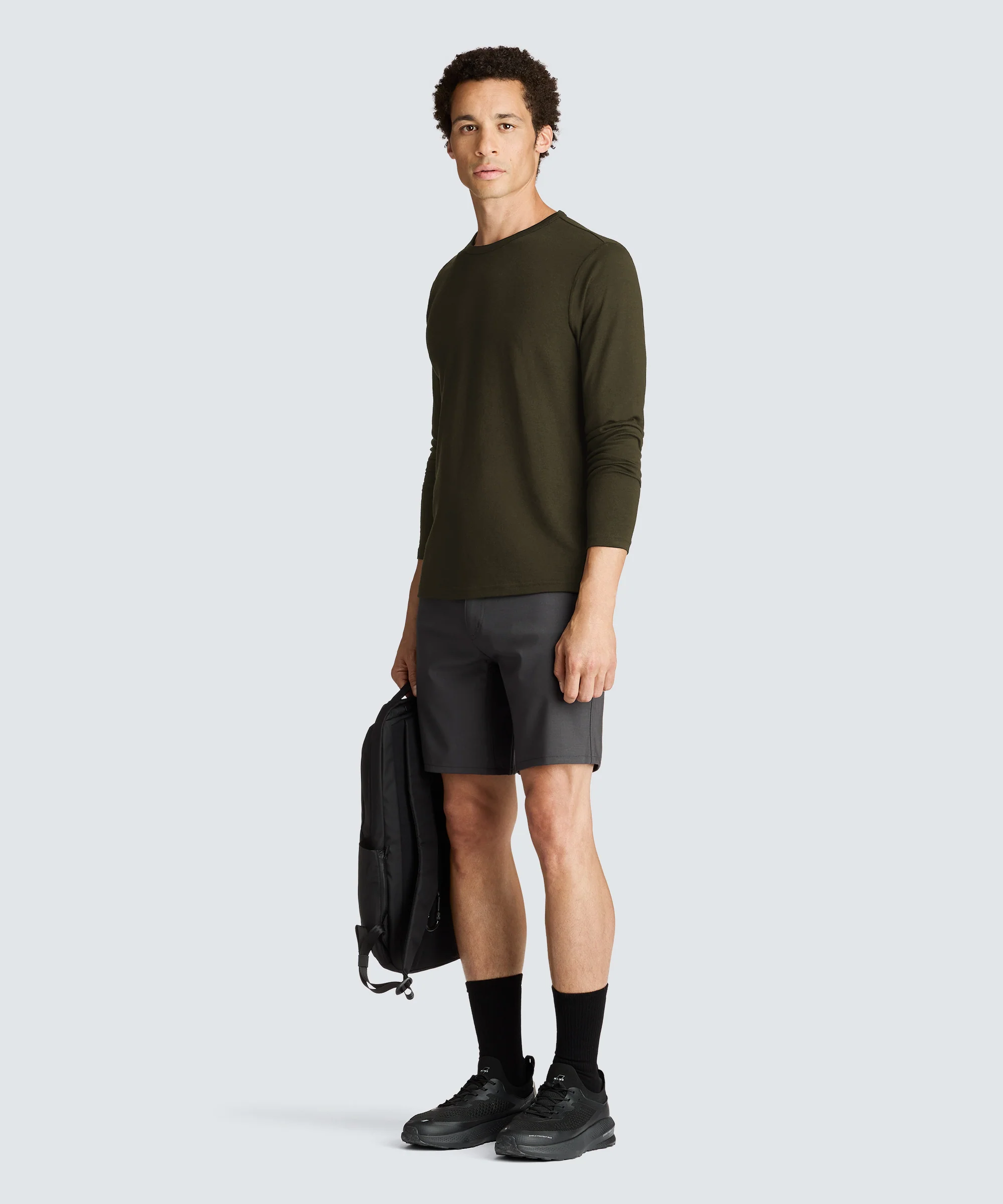 Men's Long Sleeve Merino Crew - Image 60