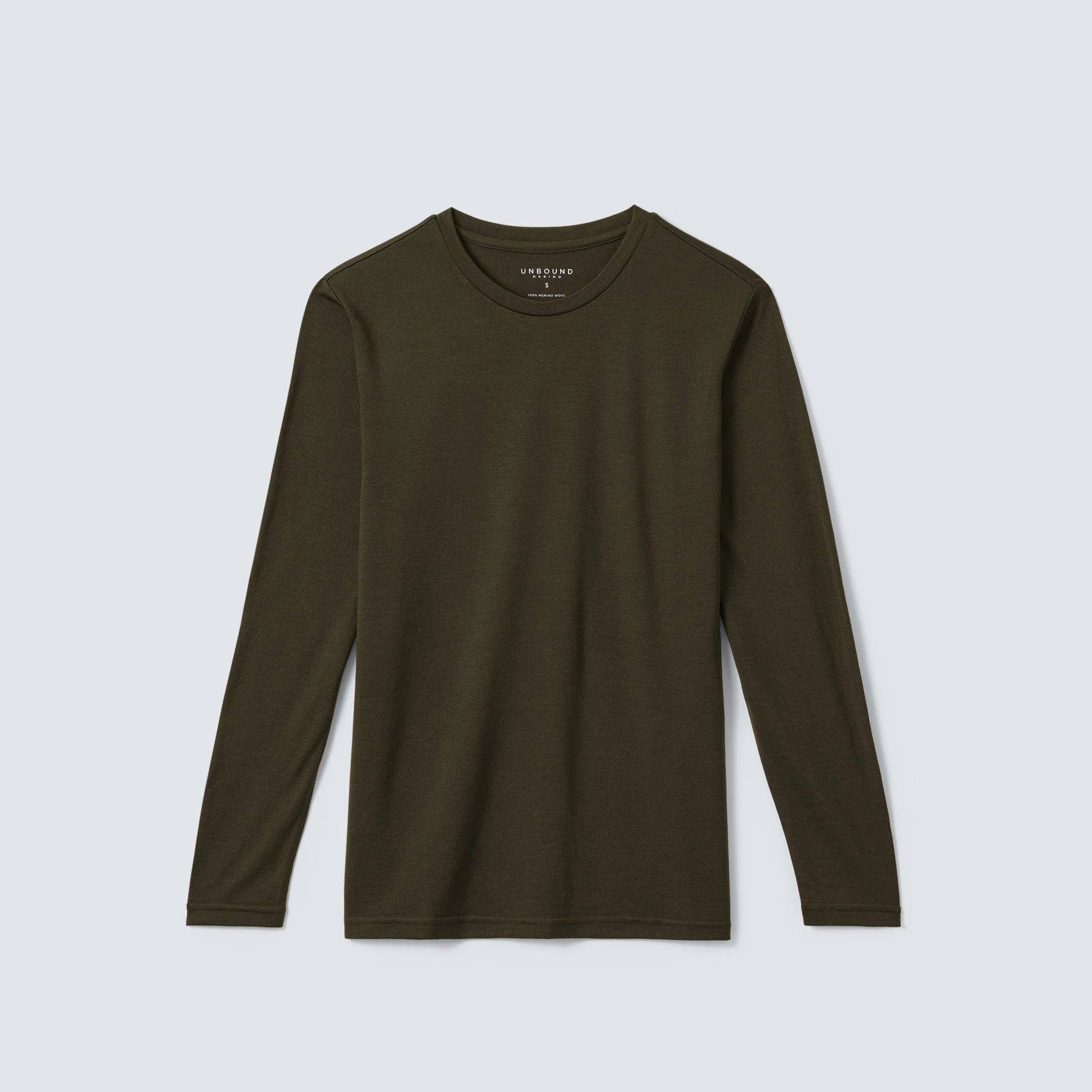Men's Long Sleeve Merino Crew - Image 64