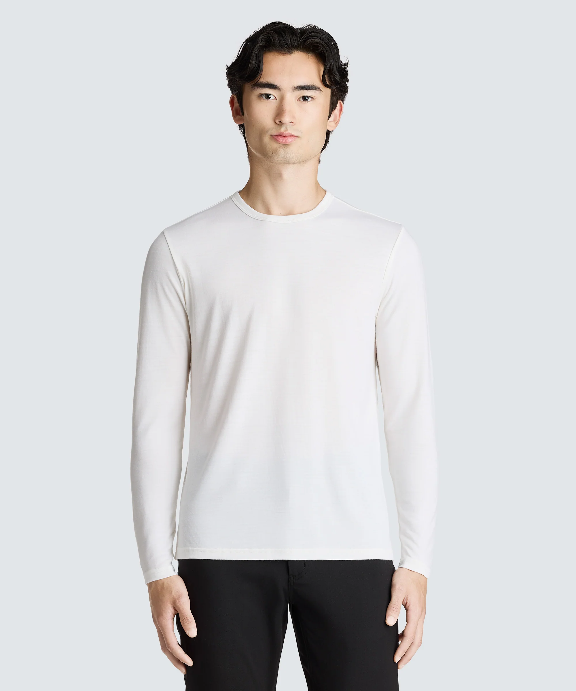 Men's Long Sleeve Merino Crew - Image 7