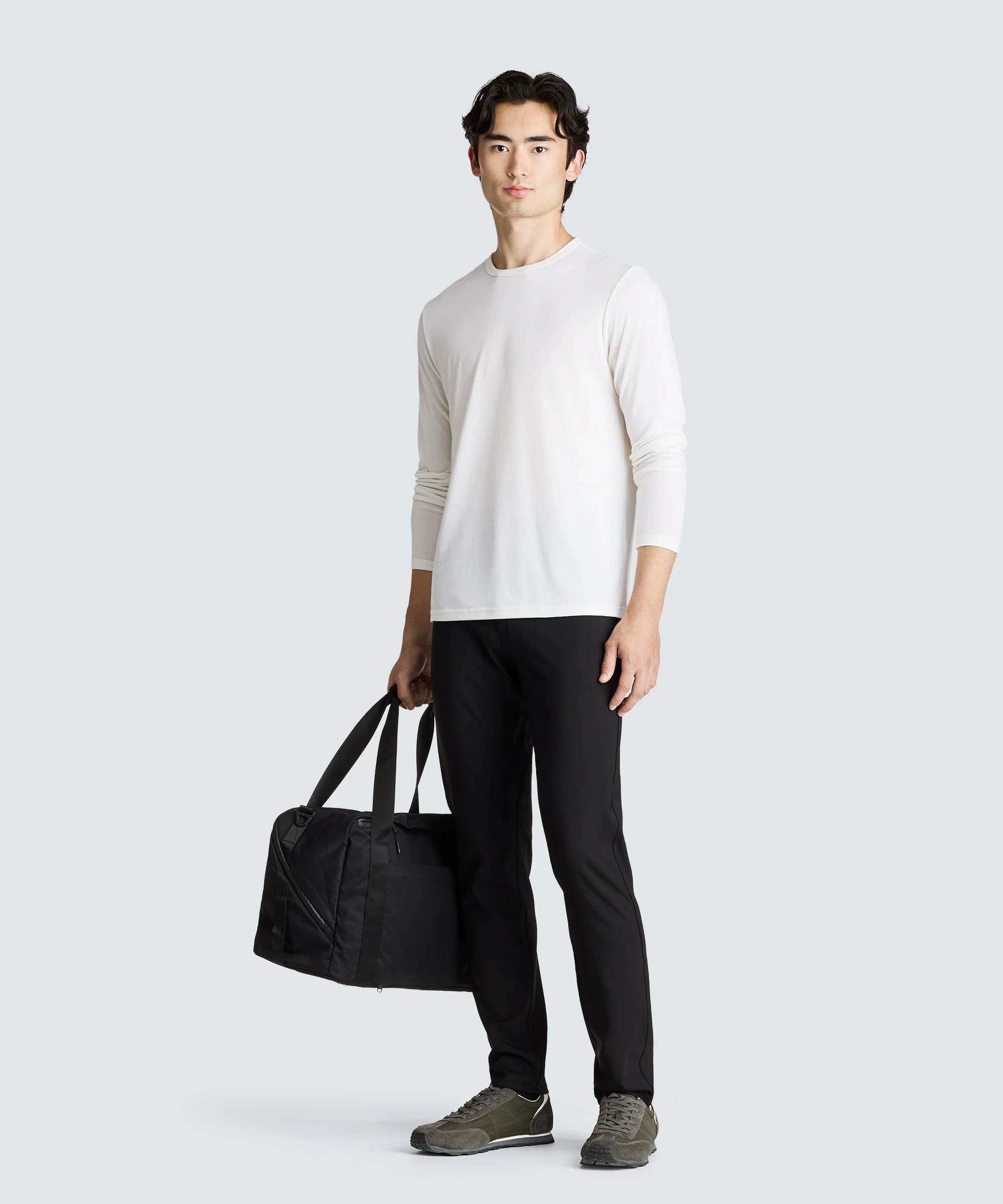 Men's Long Sleeve Merino Crew - Image 8