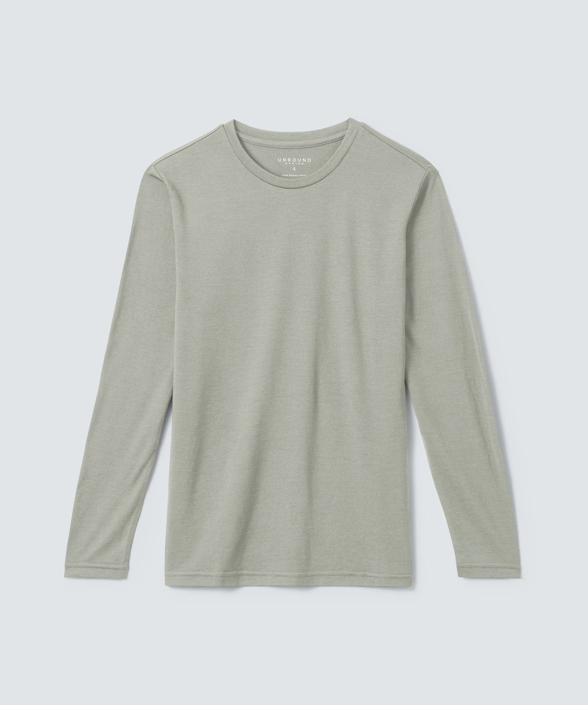 Men's Long Sleeve Merino Crew - Image 80