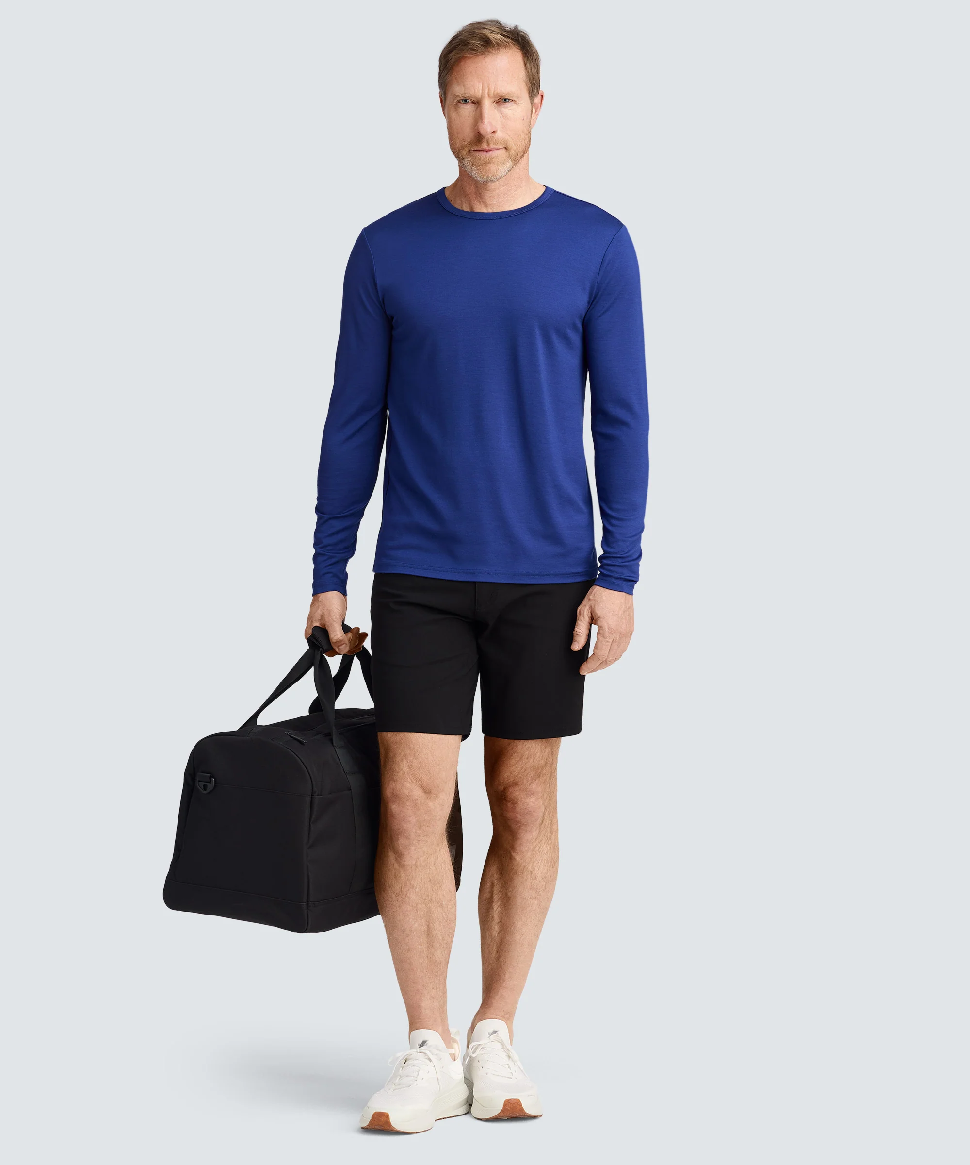 Men's Long Sleeve Merino Crew - Image 83