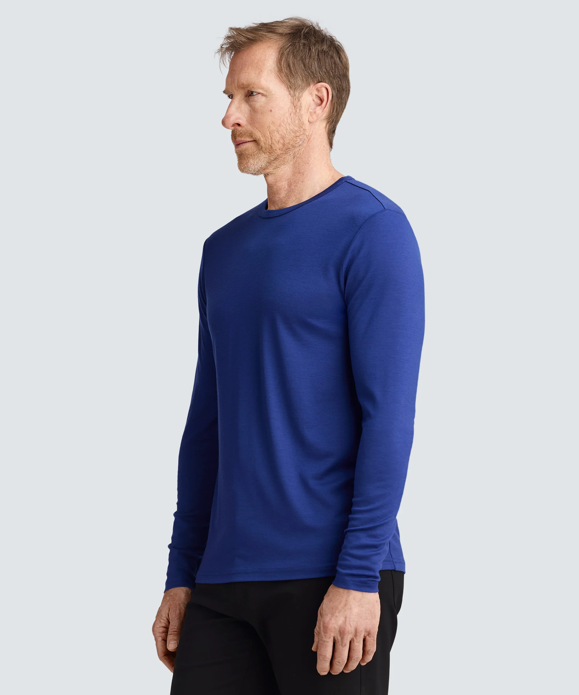 Men's Long Sleeve Merino Crew - Image 84