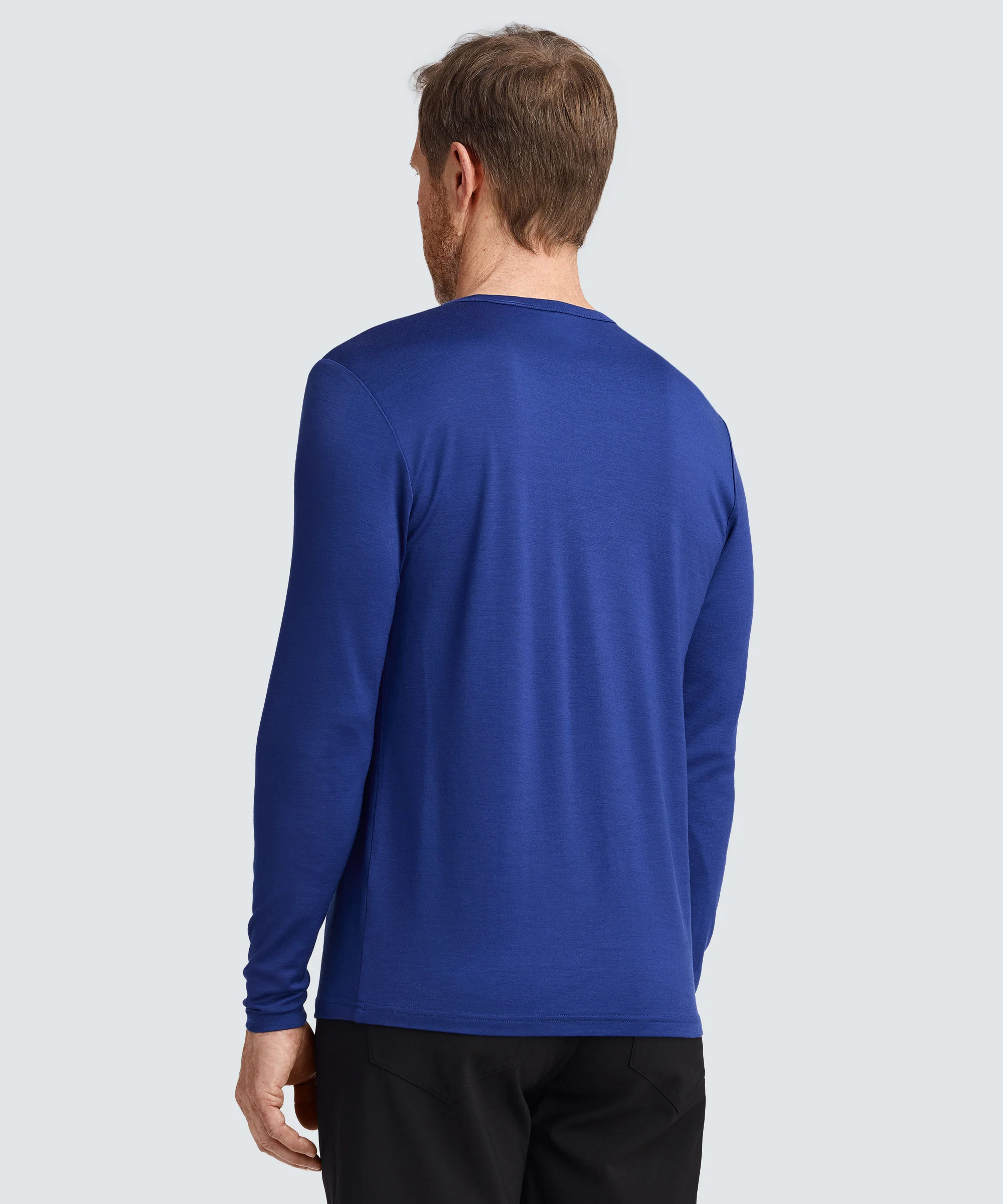 Men's Long Sleeve Merino Crew - Image 85