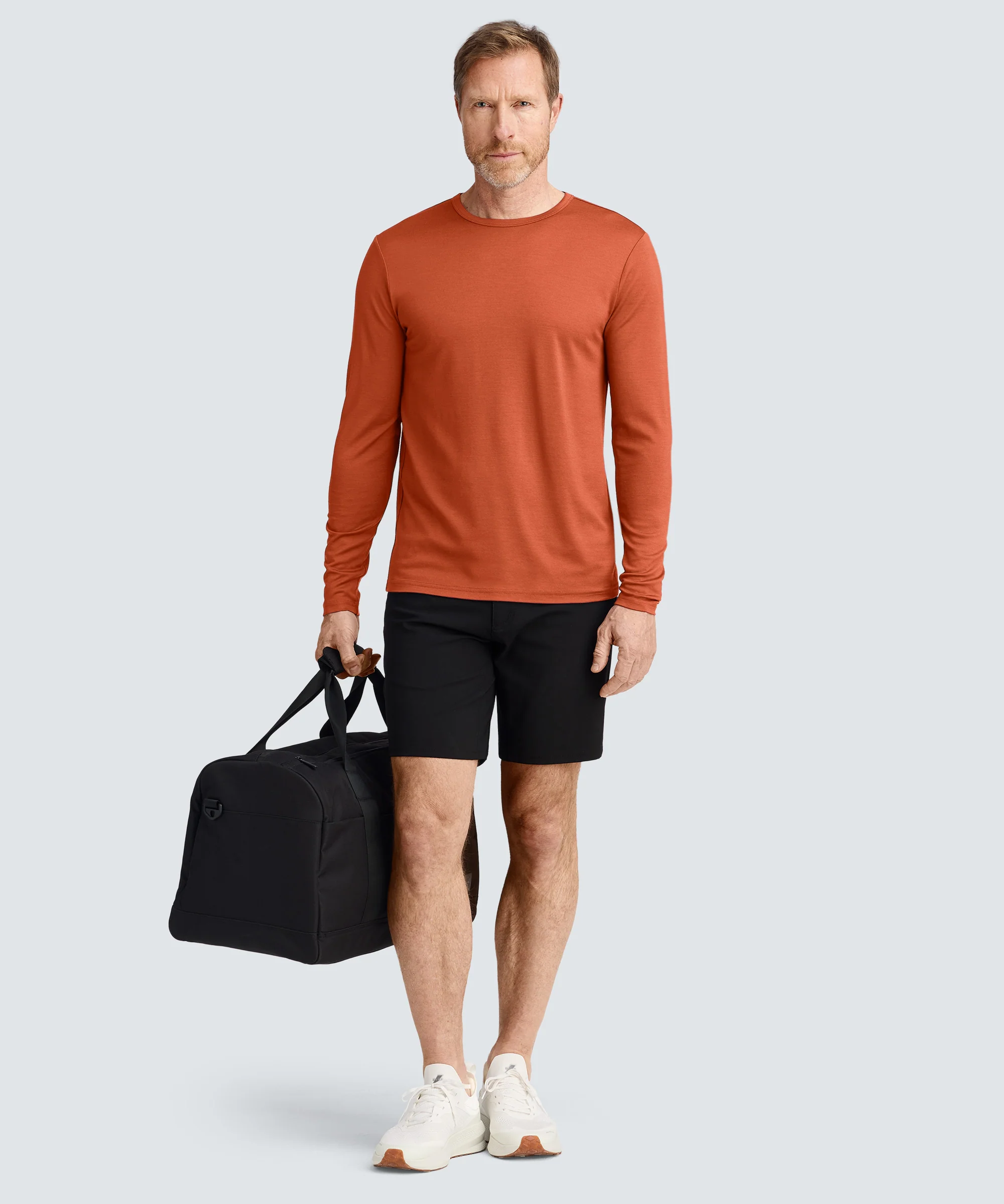 Men's Long Sleeve Merino Crew - Image 88