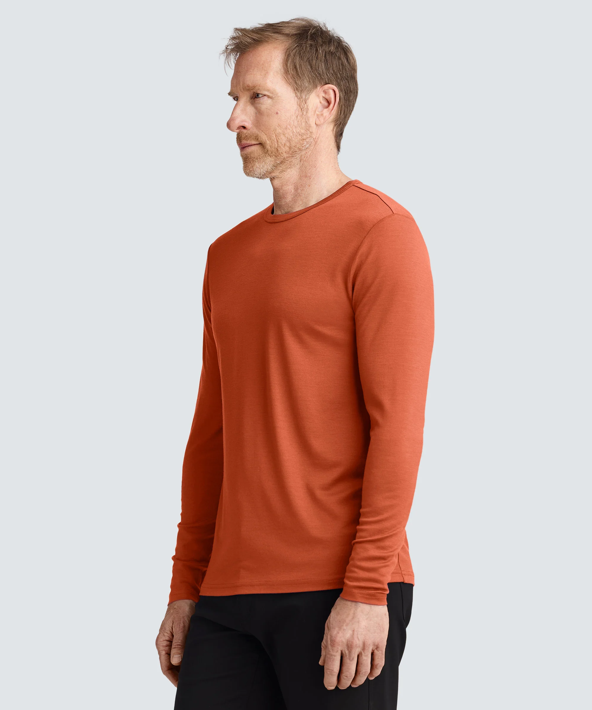 Men's Long Sleeve Merino Crew - Image 90