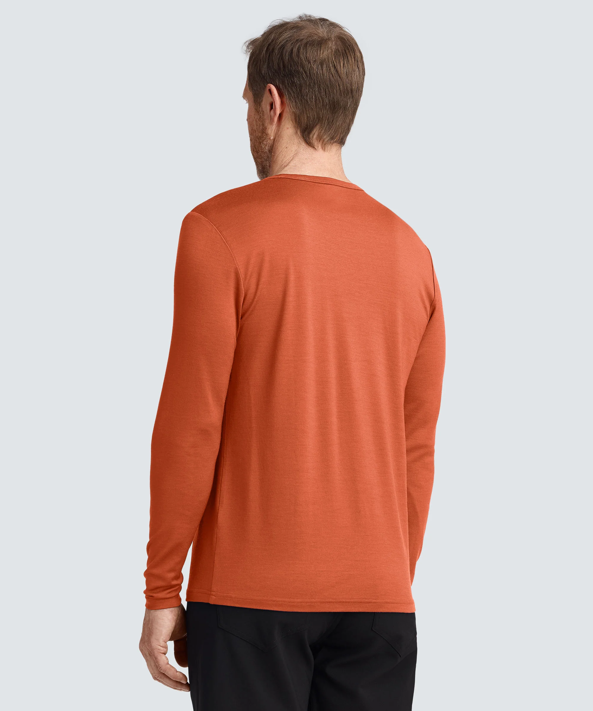 Men's Long Sleeve Merino Crew - Image 91