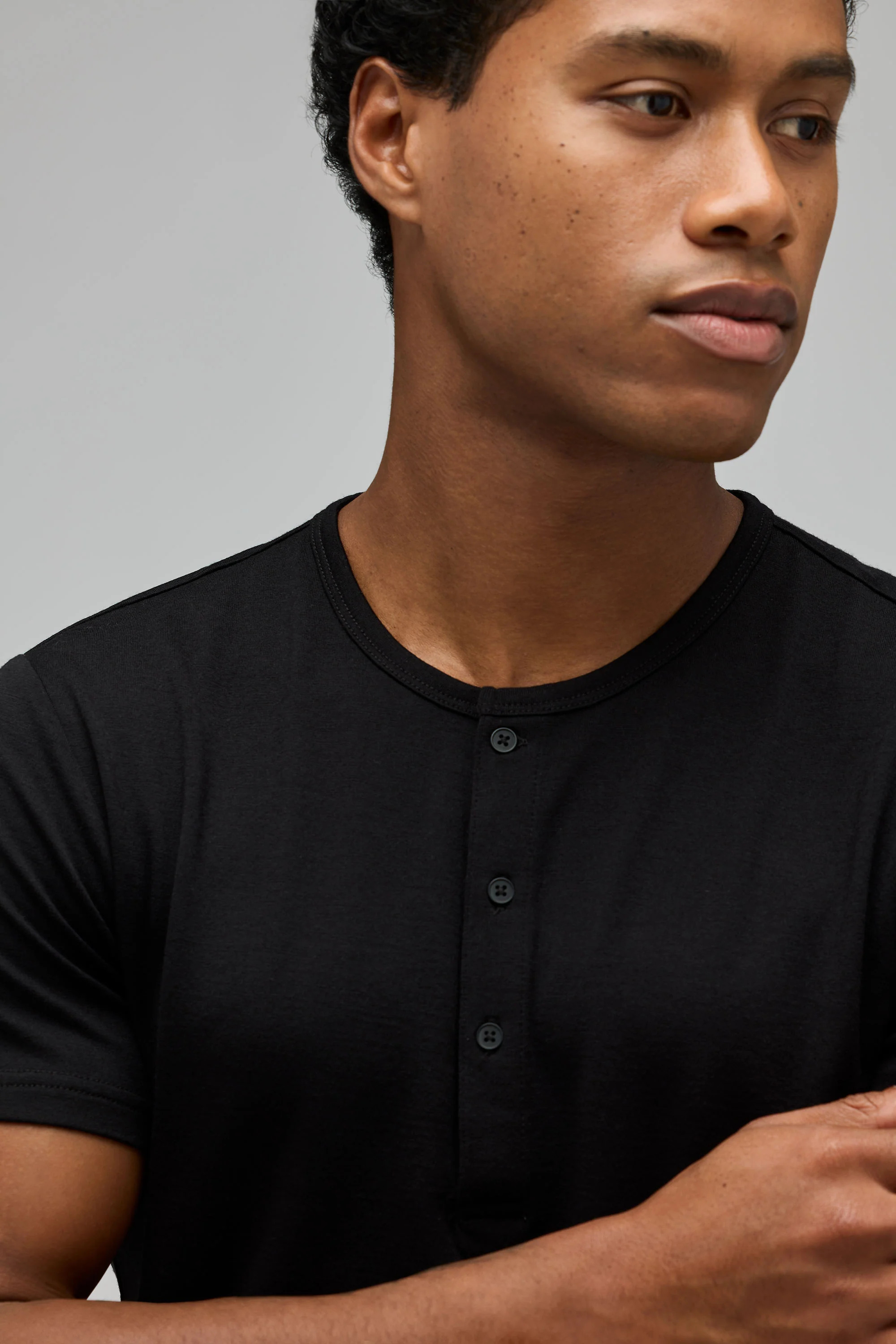 Men's Merino Short Sleeve Henley - Image 20
