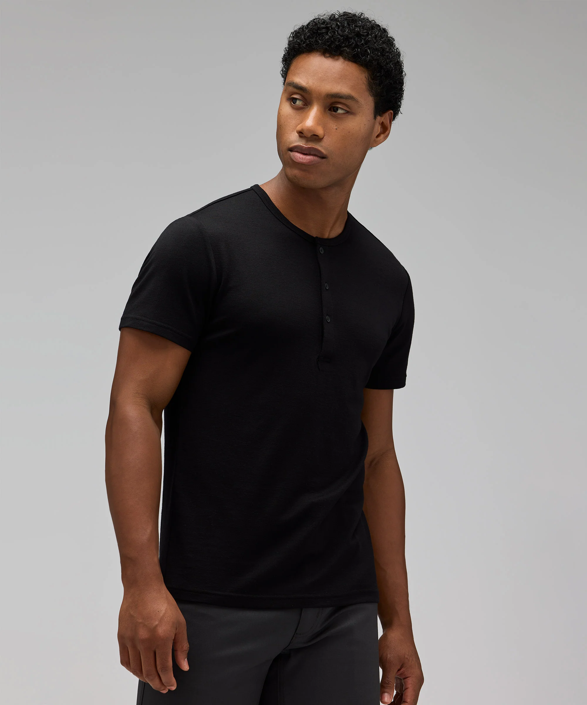 Men's Merino Short Sleeve Henley - Image 21