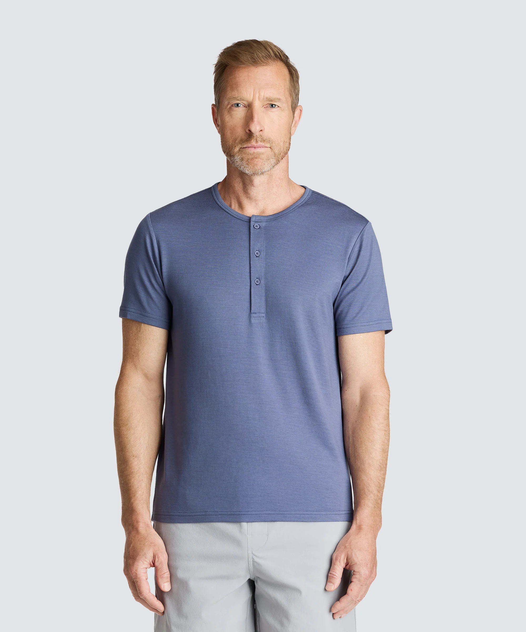 Men's Merino Short Sleeve Henley - Image 24