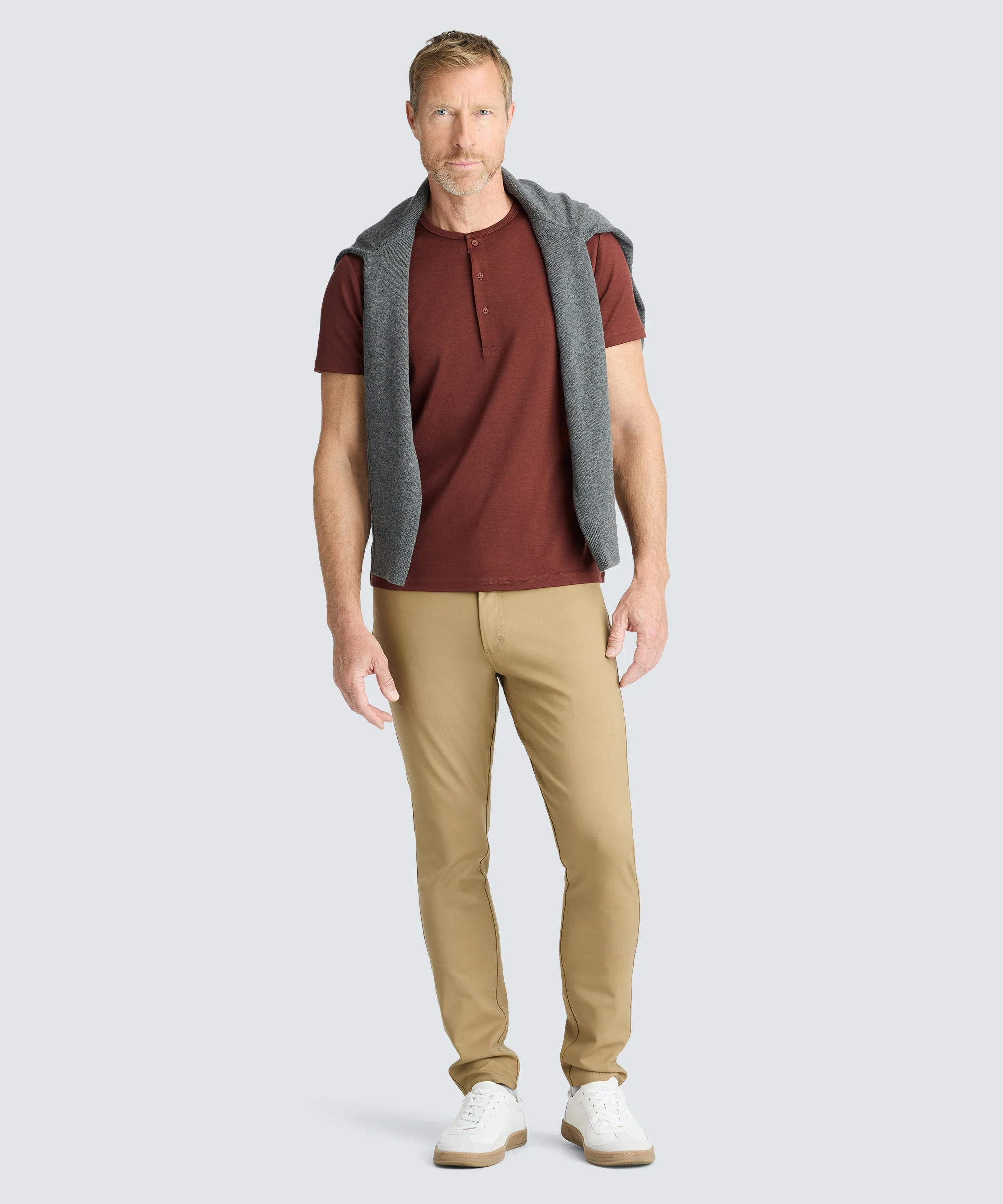 Men's Merino Short Sleeve Henley - Image 35