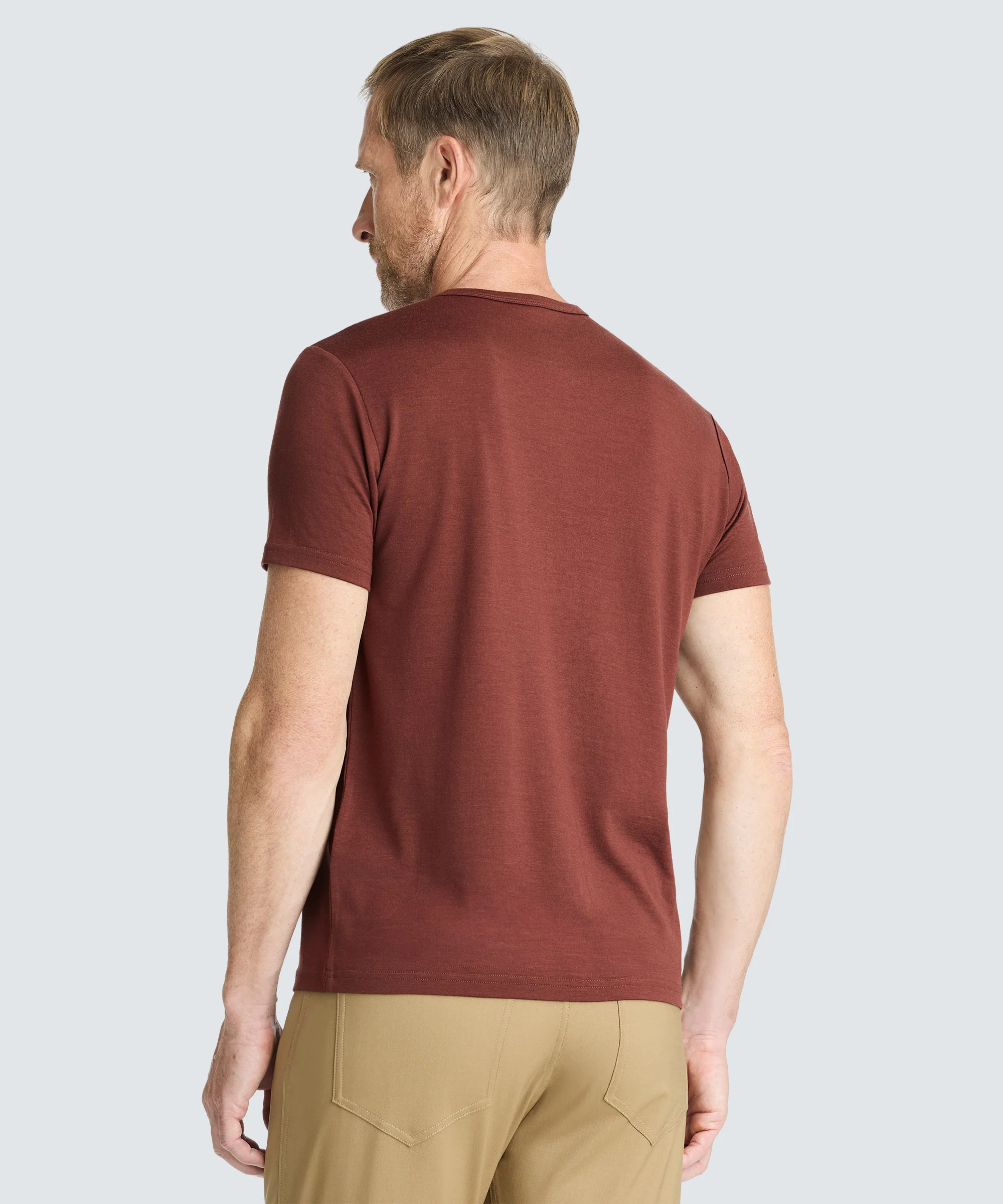 Men's Merino Short Sleeve Henley - Image 36