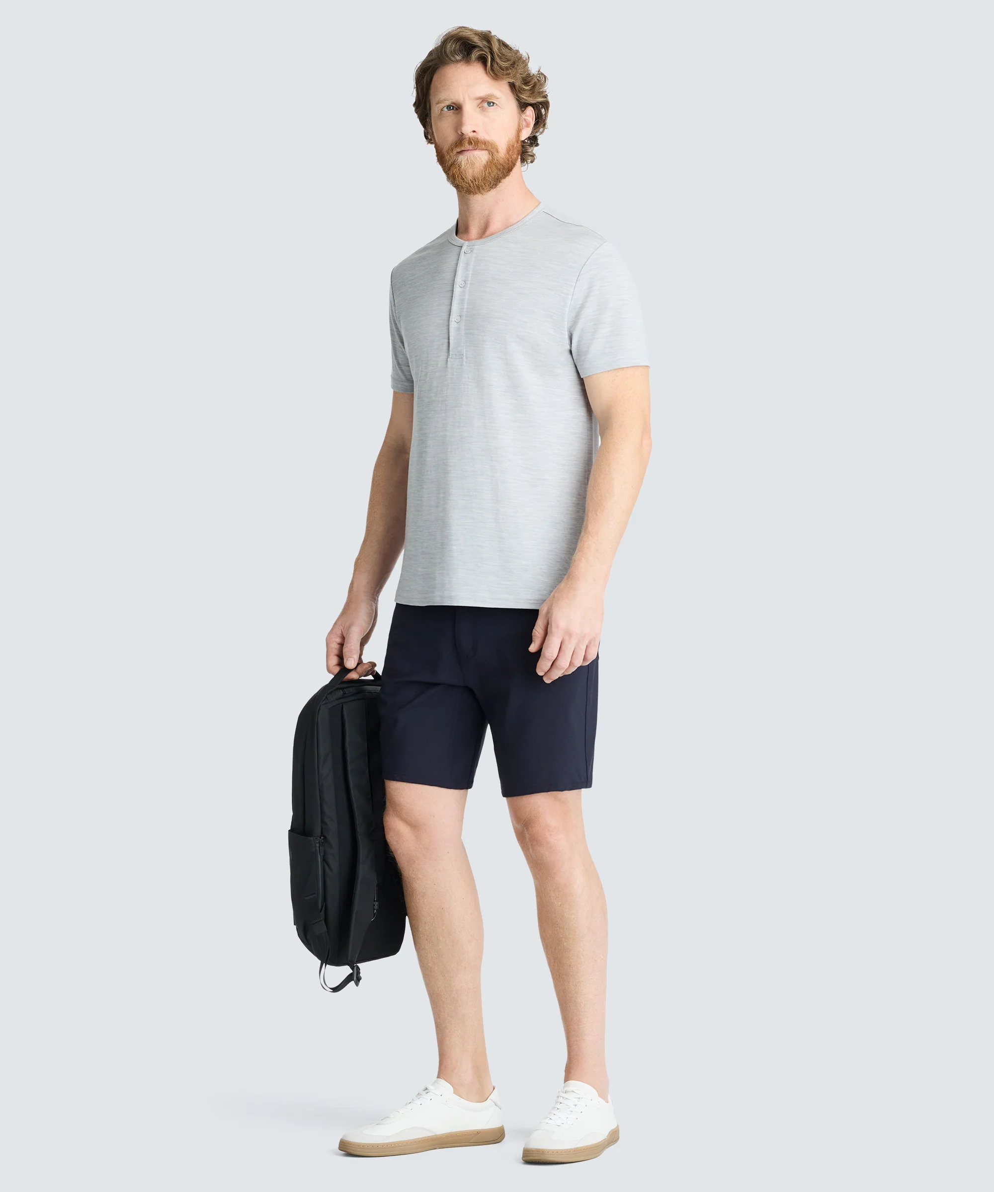 Men's Merino Short Sleeve Henley - Image 39