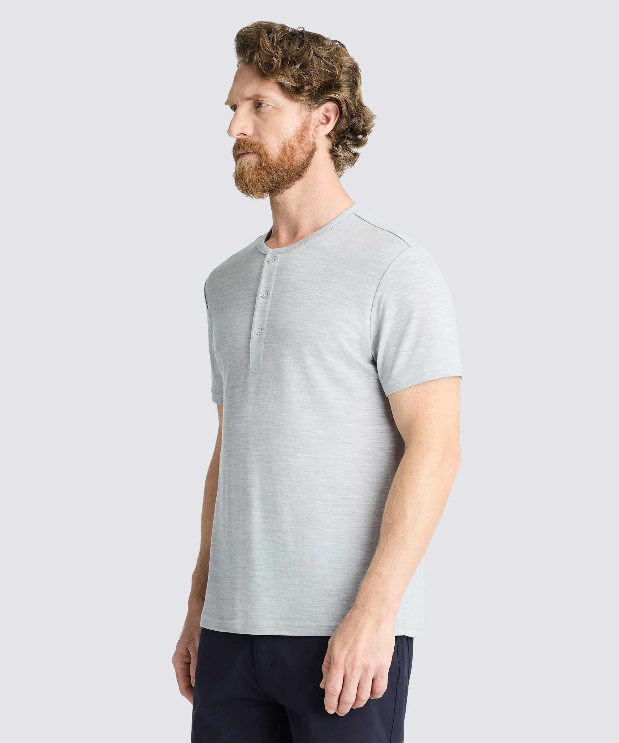 Men's Merino Short Sleeve Henley - Image 40