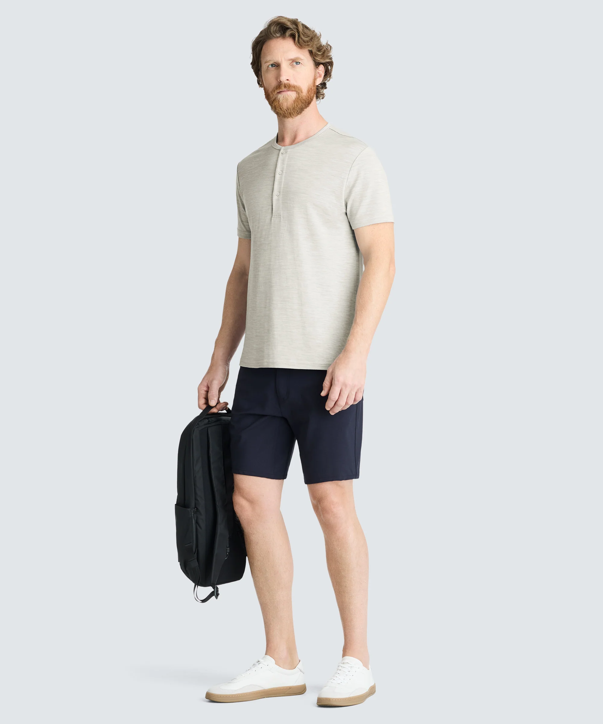 Men's Merino Short Sleeve Henley - Image 45
