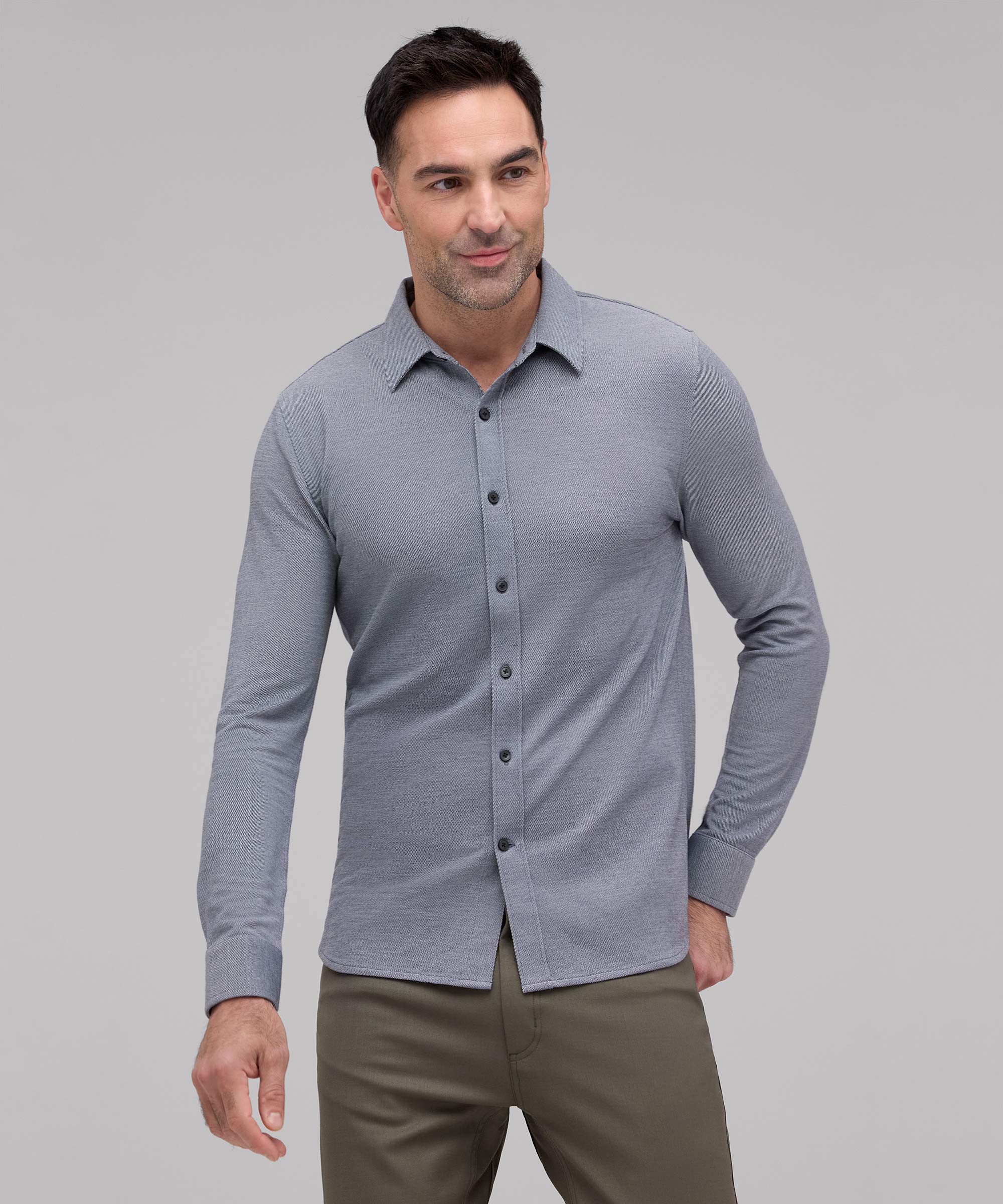Men's Merino Button-Up - Image 22
