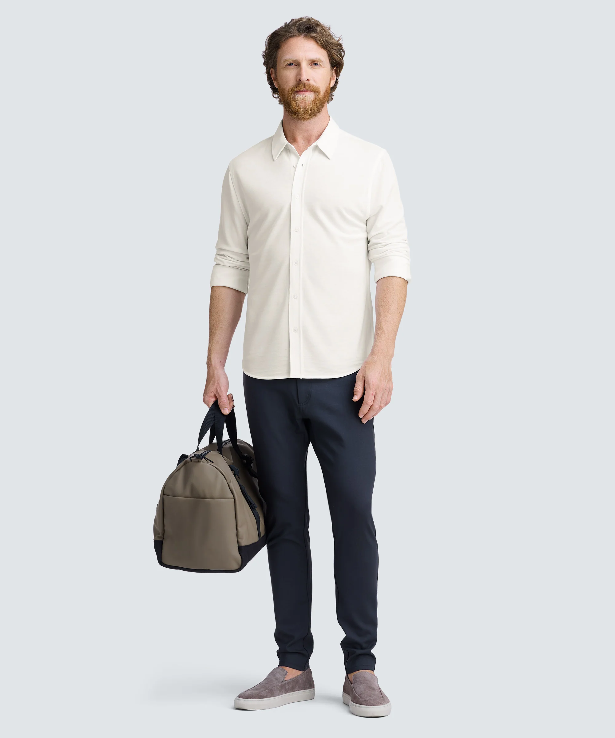 Men's Merino Button-Up - Image 49