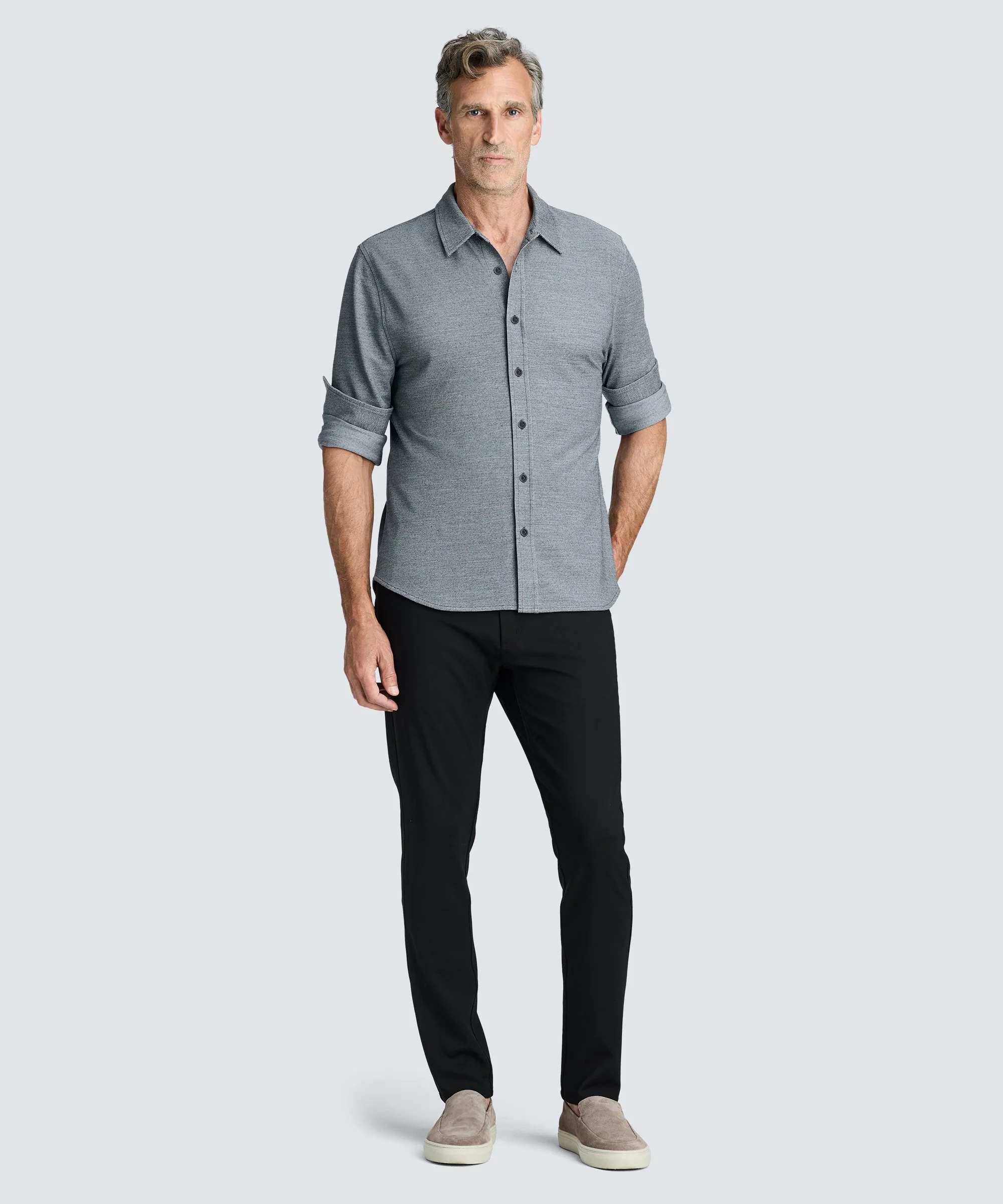 Men's Merino Button-Up - Image 58