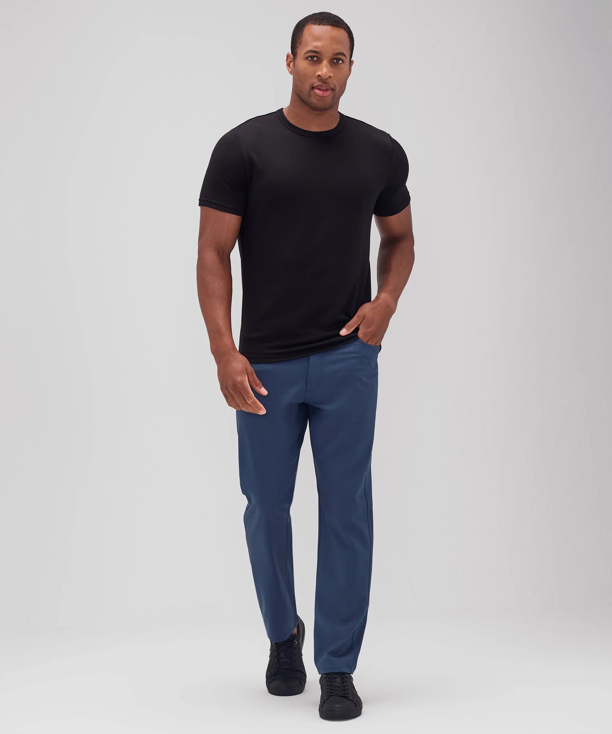 Men's Relaxed Merino Travel Trousers - Image 14