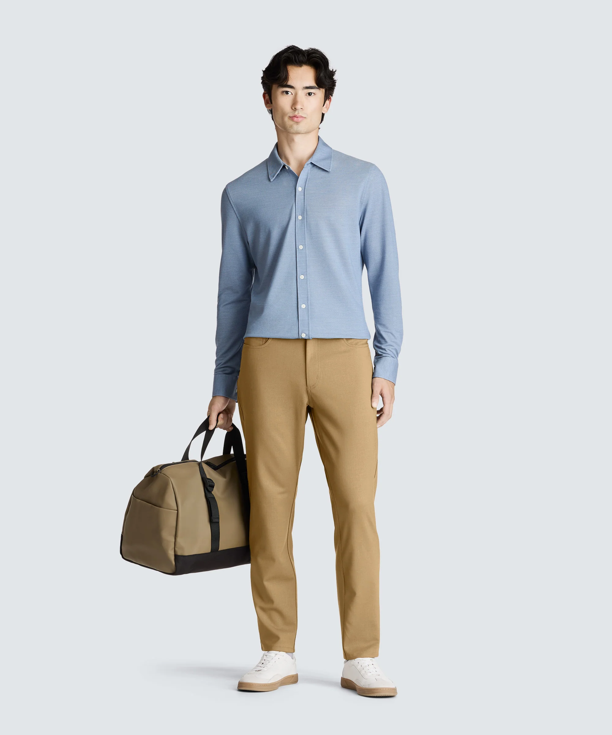 Men's Relaxed Merino Travel Trousers - Image 18