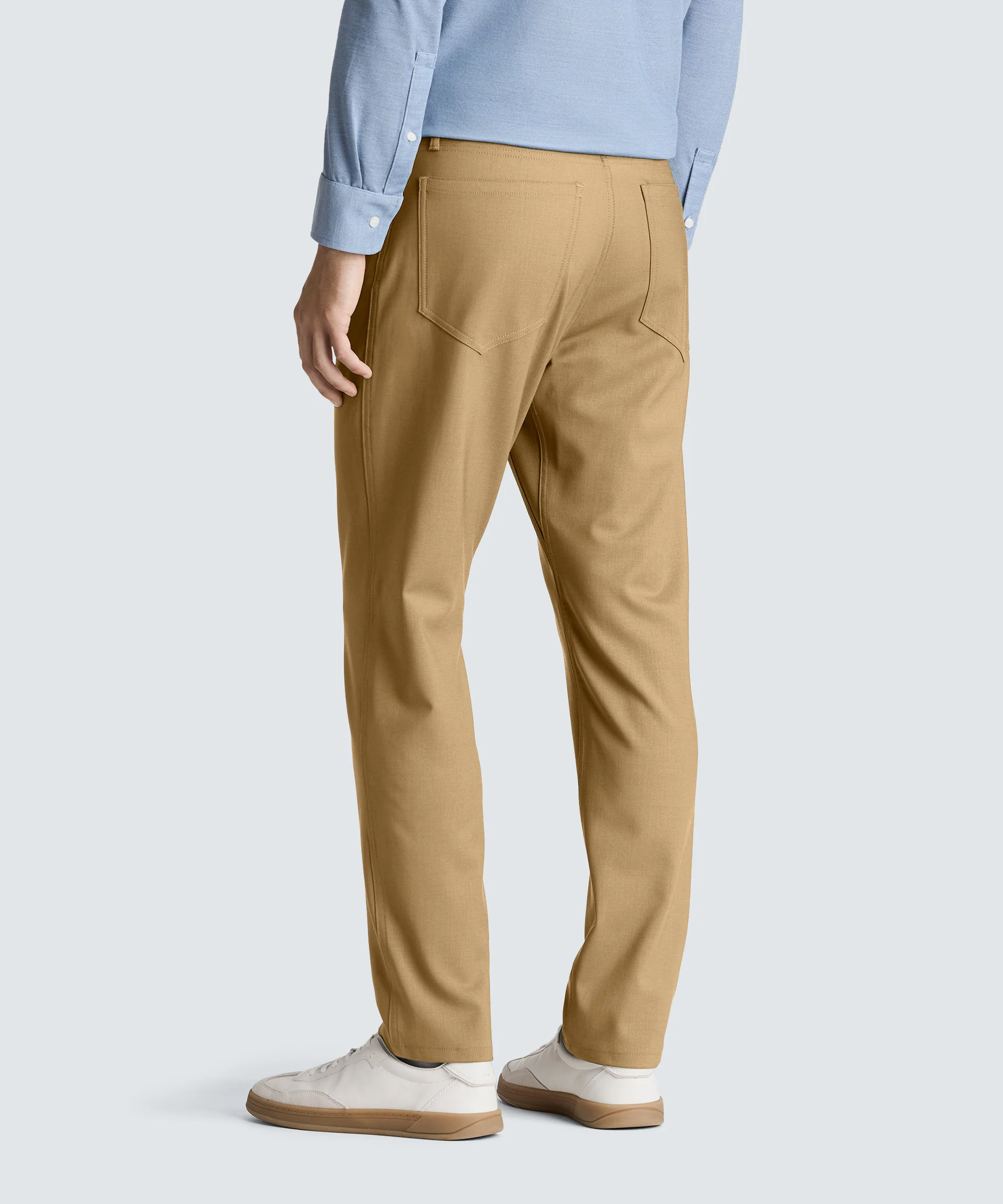 Men's Relaxed Merino Travel Trousers - Image 19
