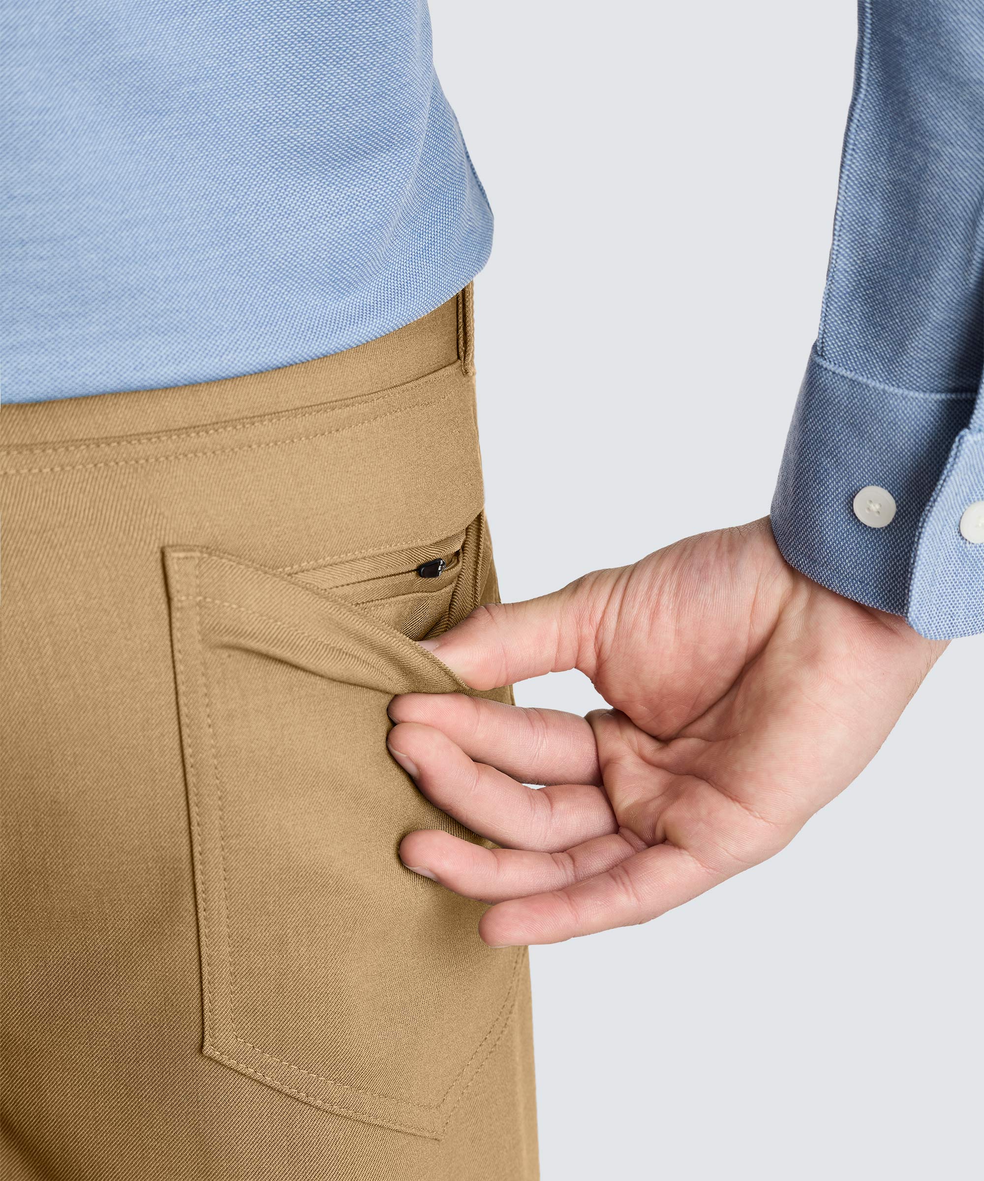 Men's Relaxed Merino Travel Trousers - Image 20