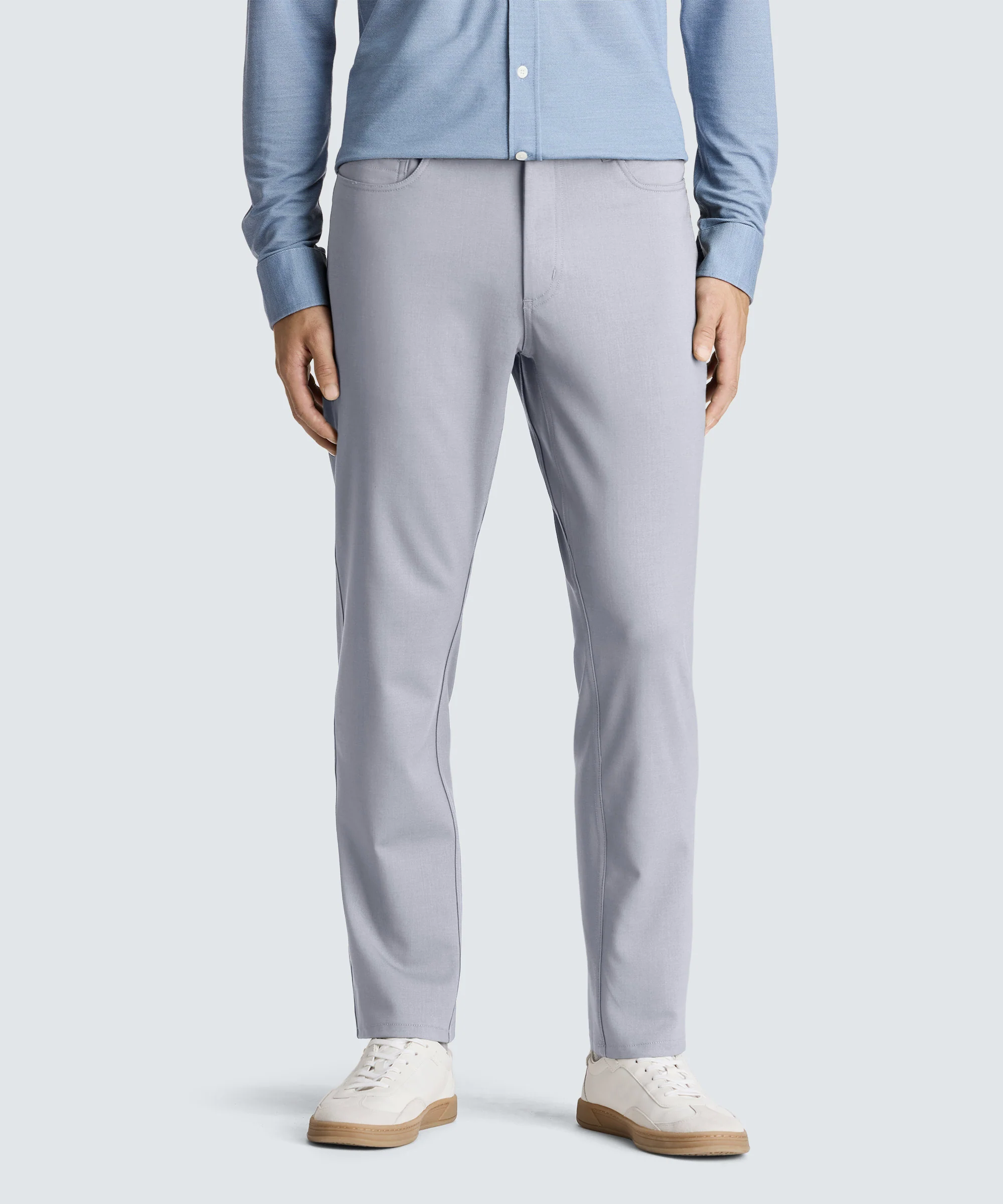 Men's Relaxed Merino Travel Trousers - Image 27