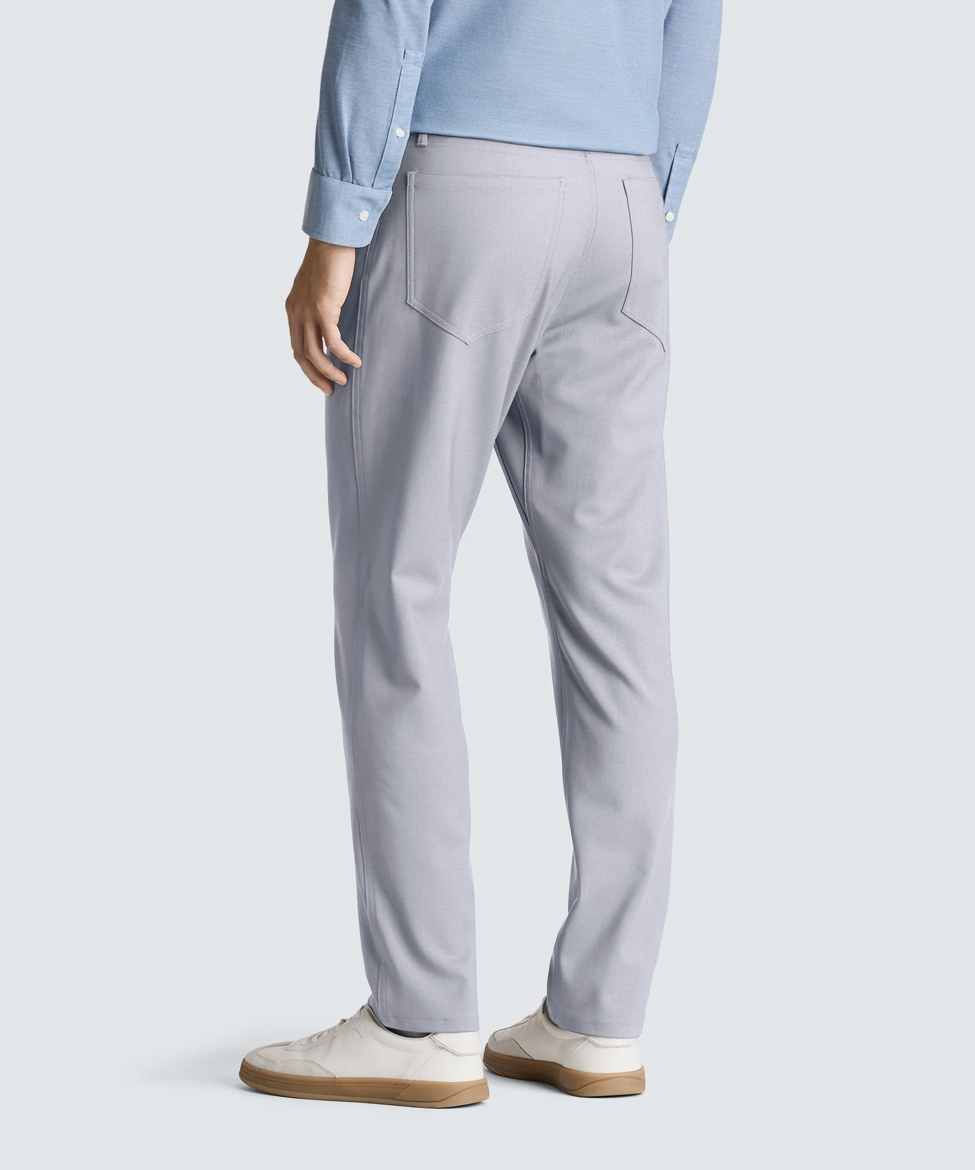 Men's Relaxed Merino Travel Trousers - Image 29