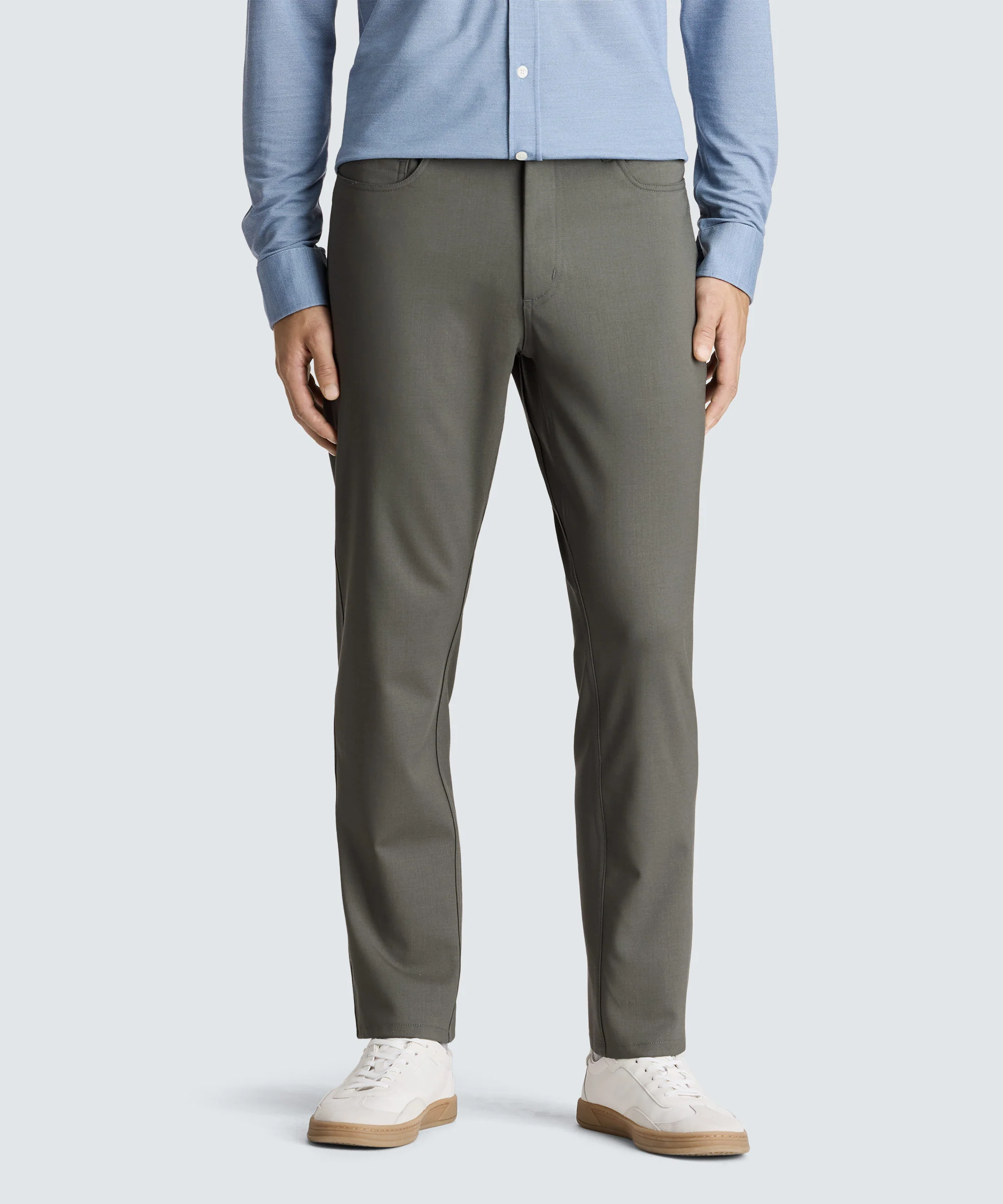 Men's Relaxed Merino Travel Trousers - Image 32
