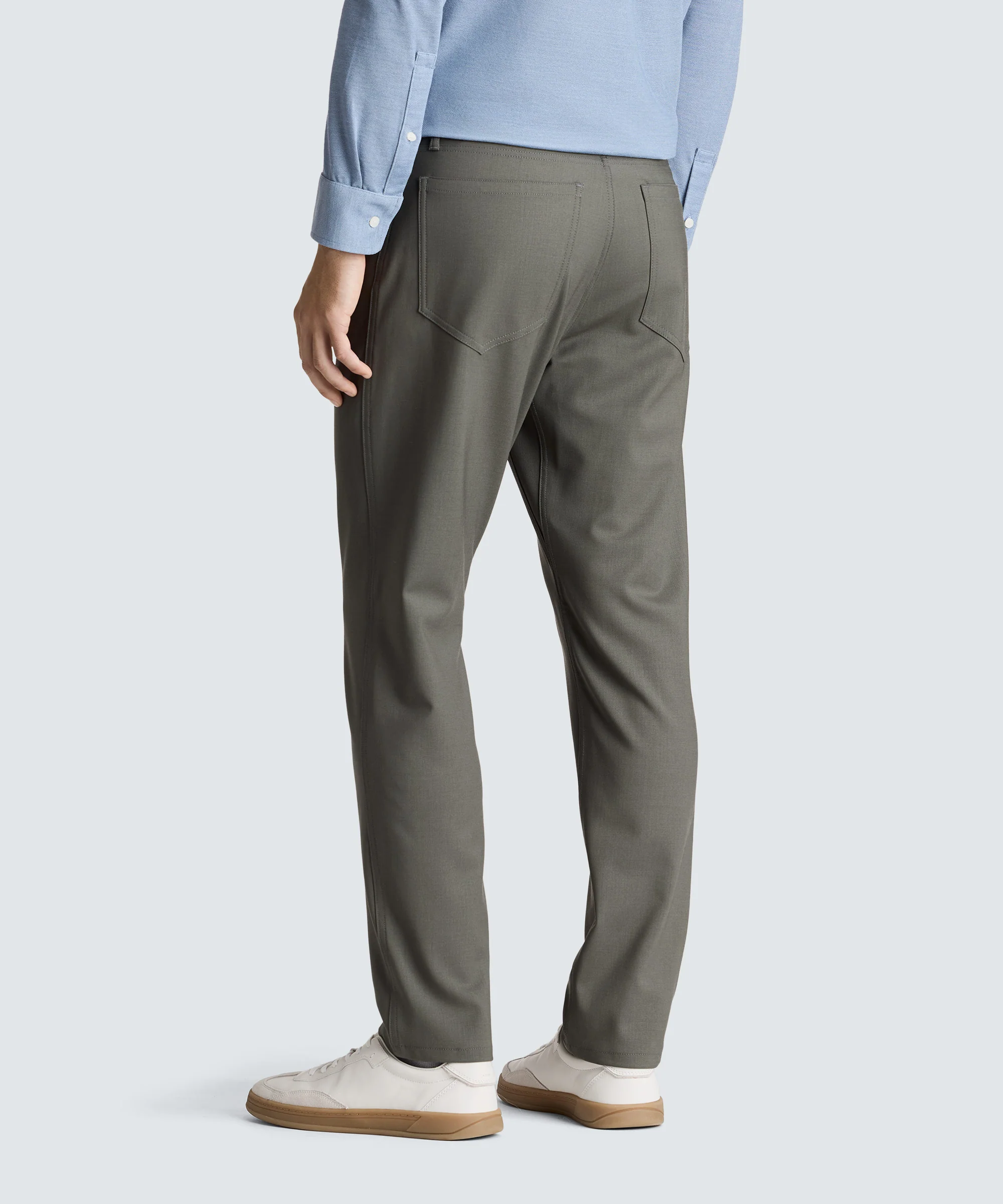 Men's Relaxed Merino Travel Trousers - Image 34