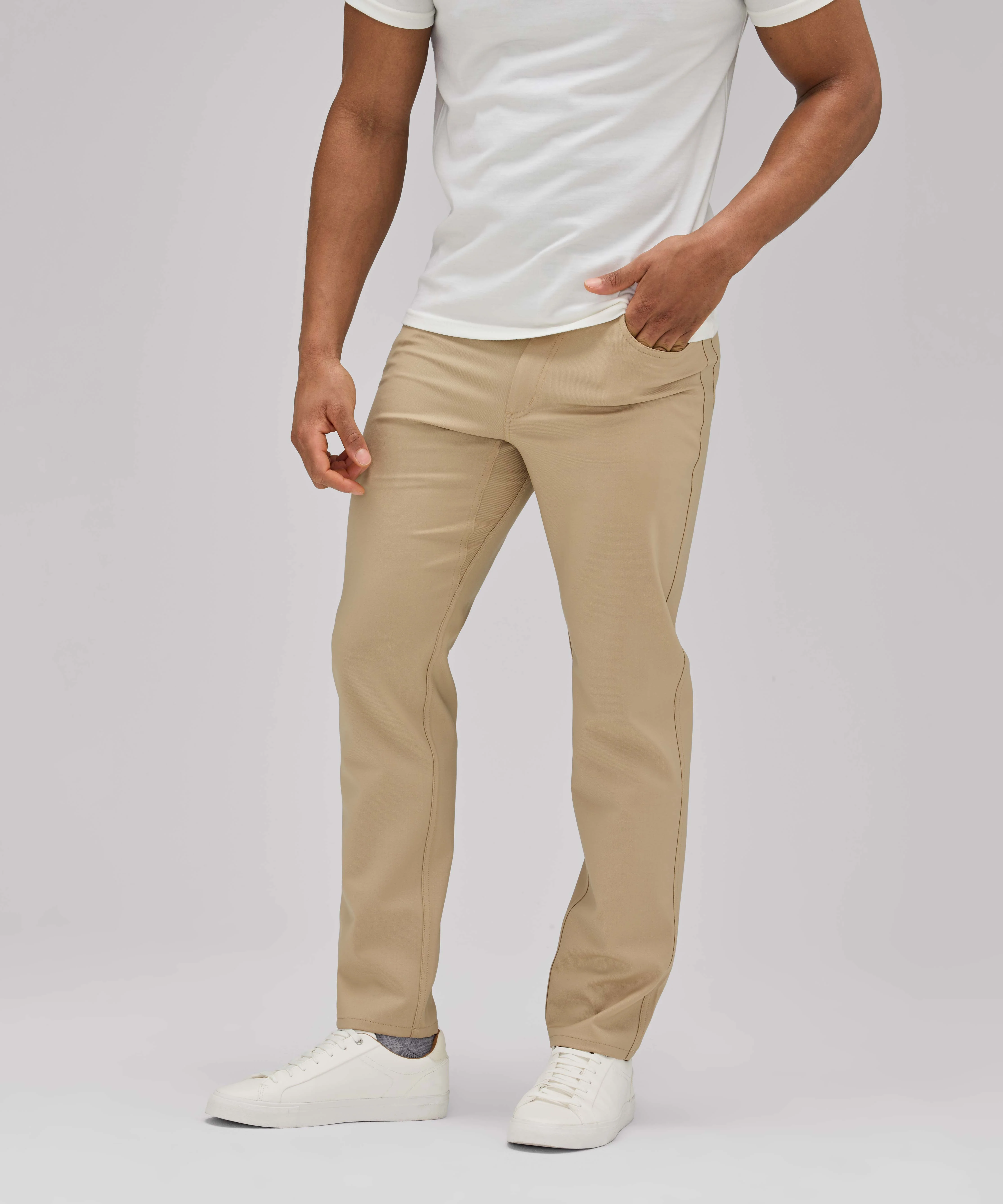 Men's Relaxed Merino Travel Trousers - Image 37