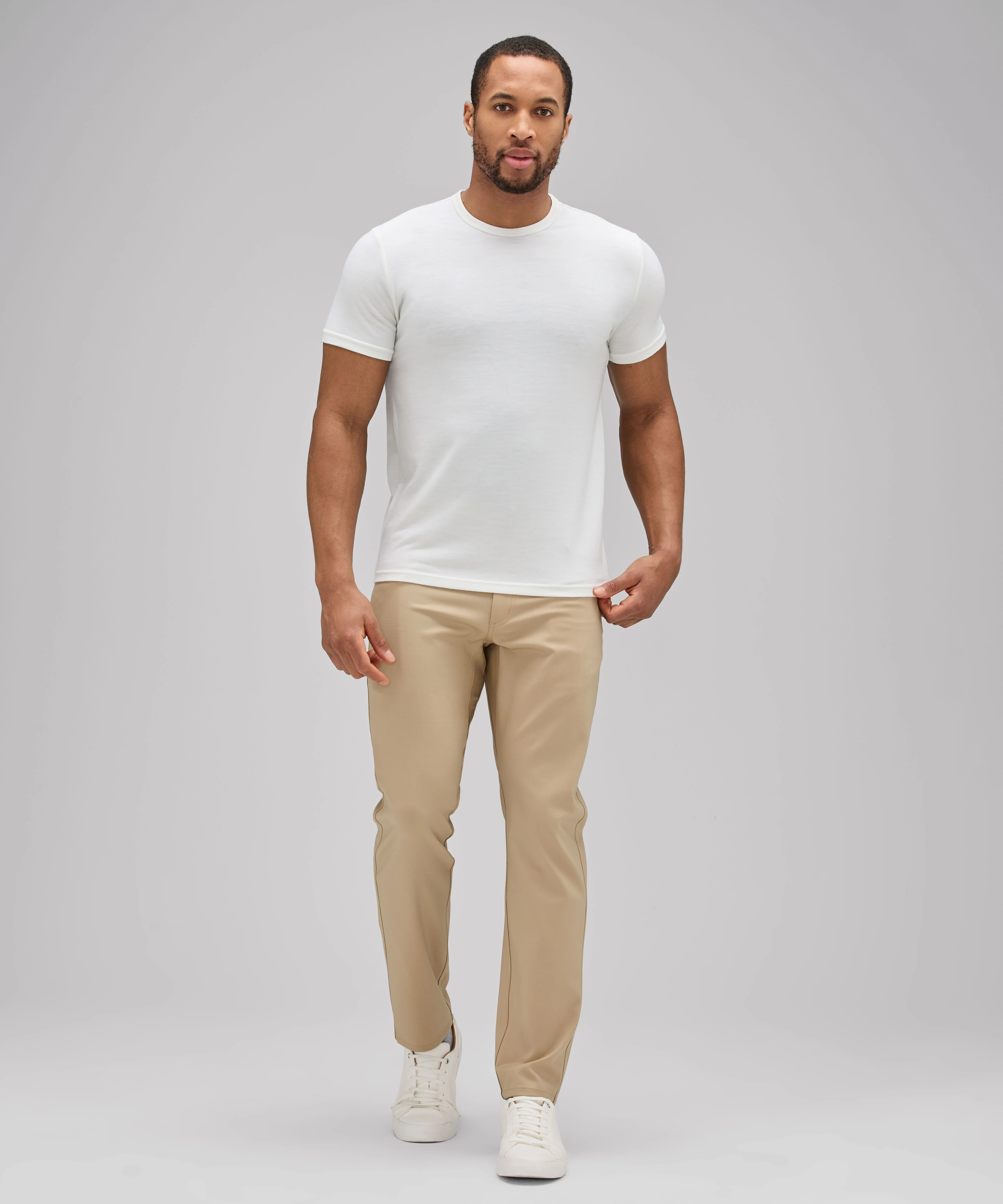 Men's Relaxed Merino Travel Trousers - Image 38