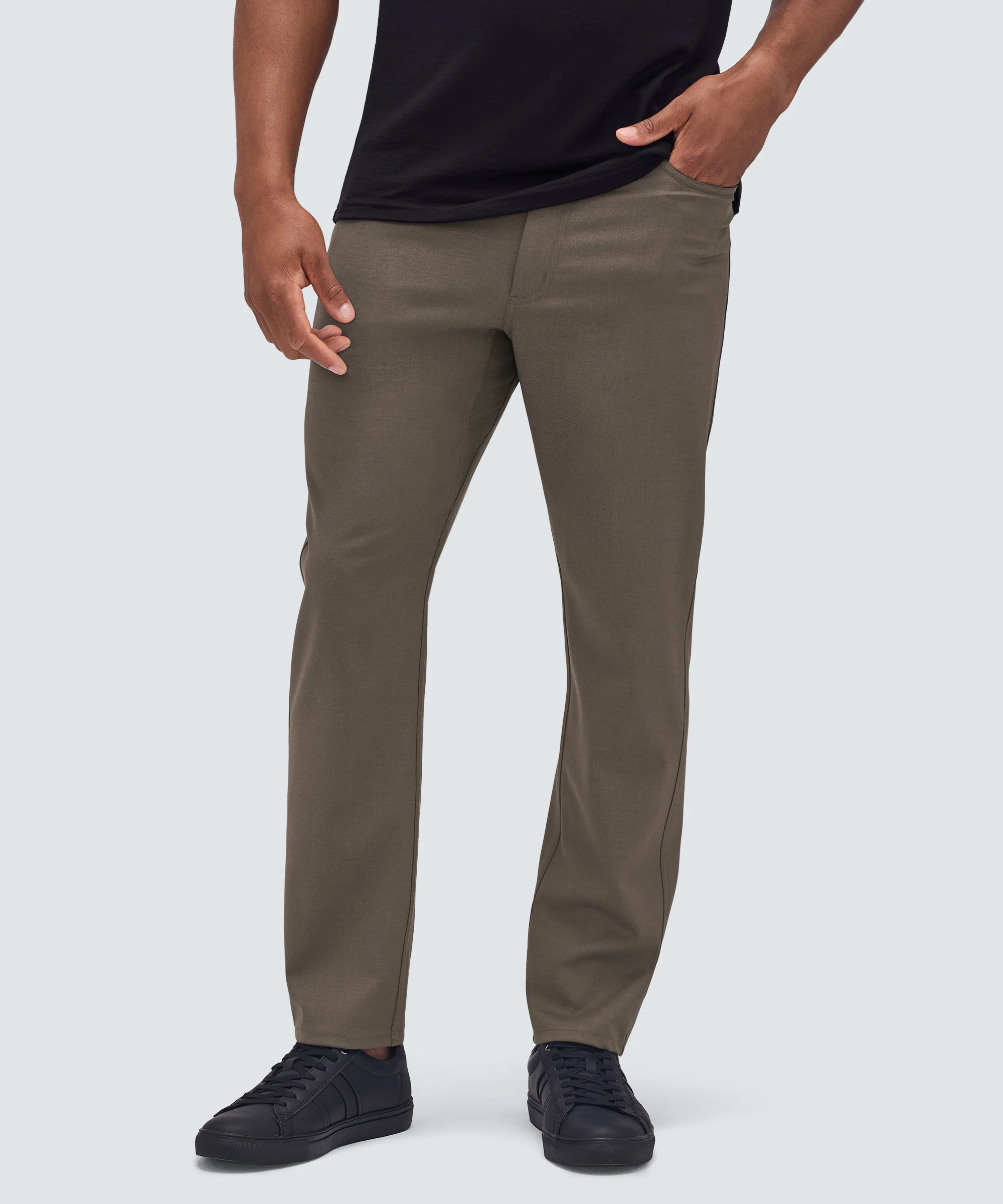 Men's Relaxed Merino Travel Trousers - Image 55