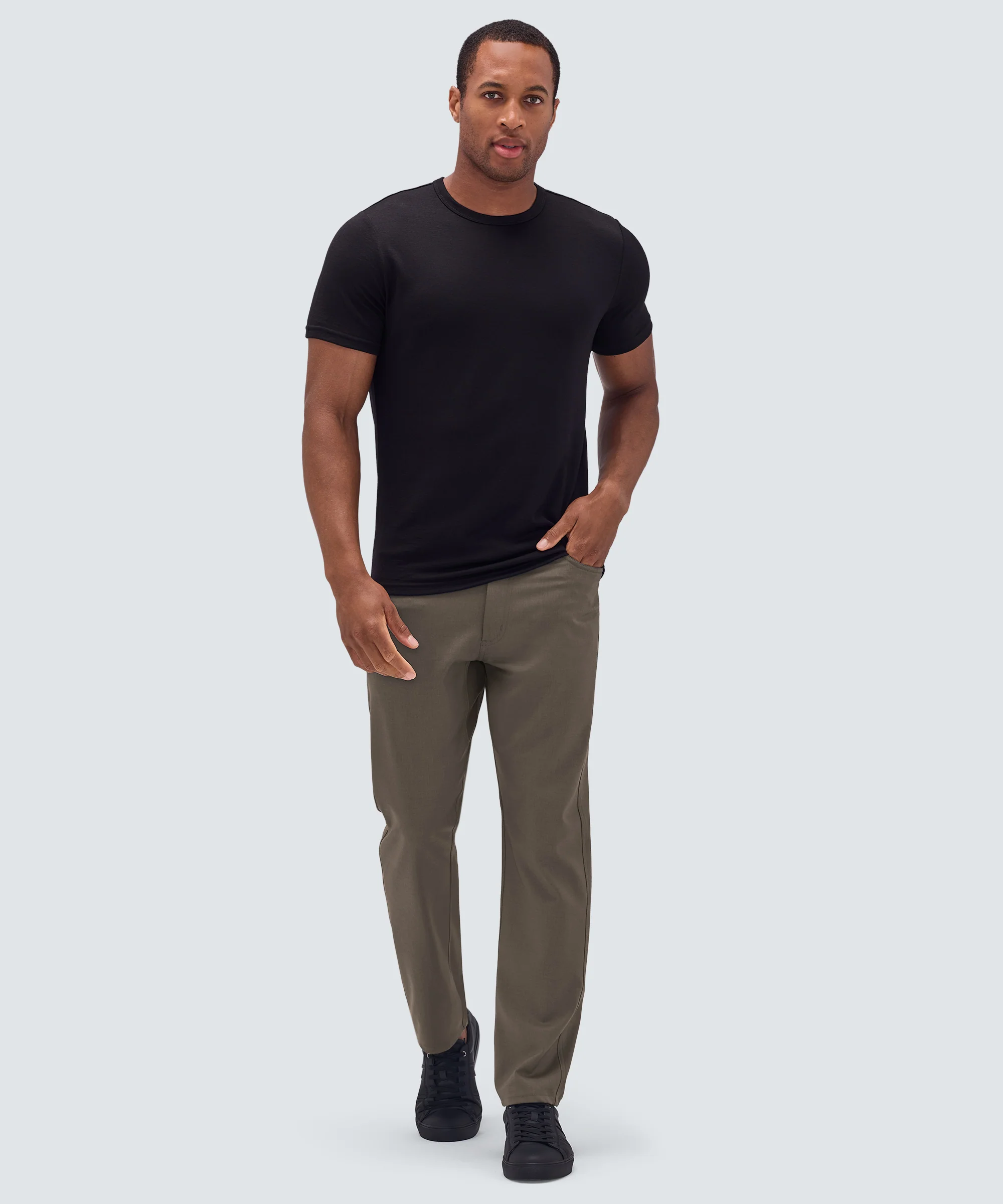Men's Relaxed Merino Travel Trousers - Image 56
