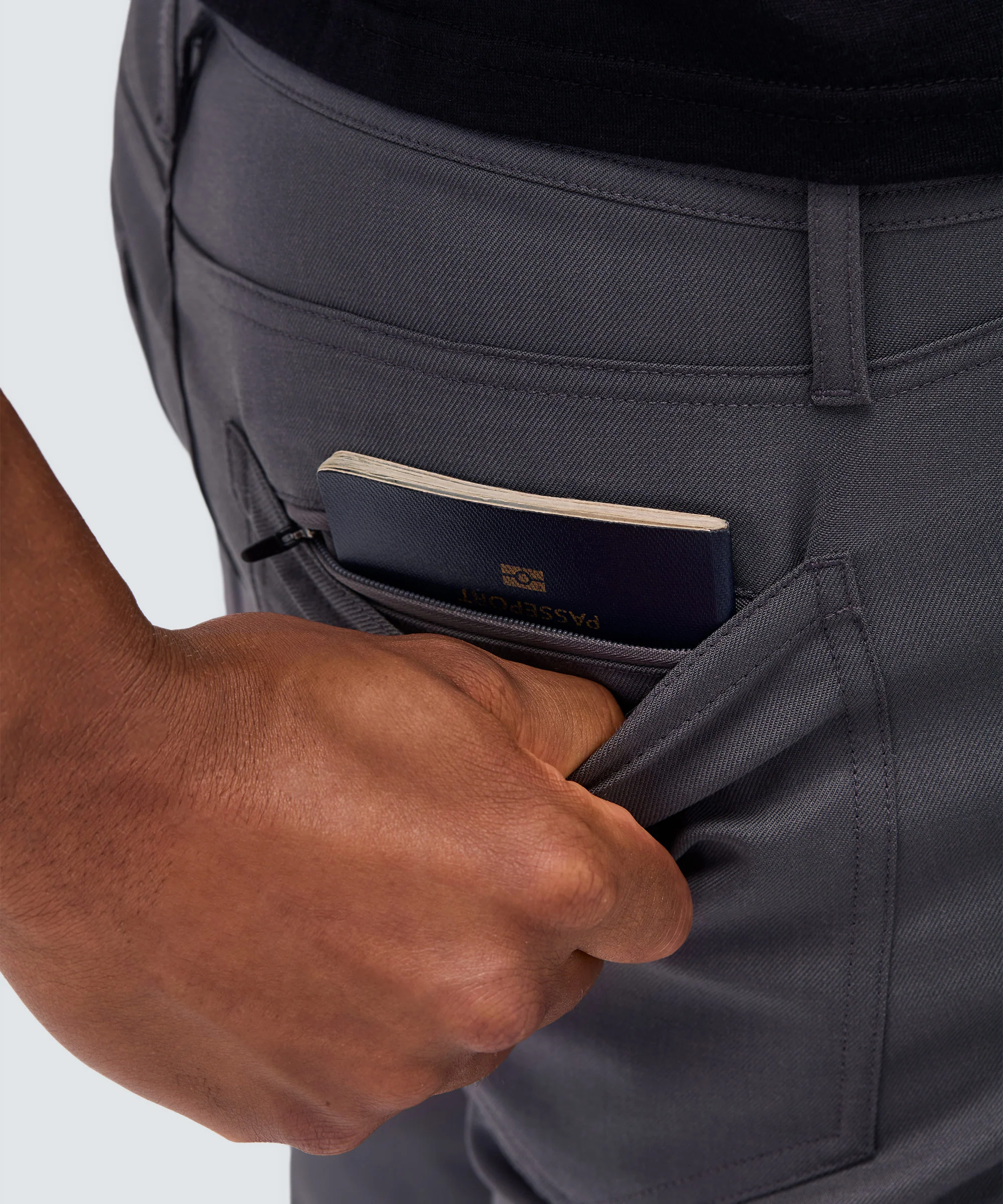 Men's Relaxed Merino Travel Trousers - Image 64