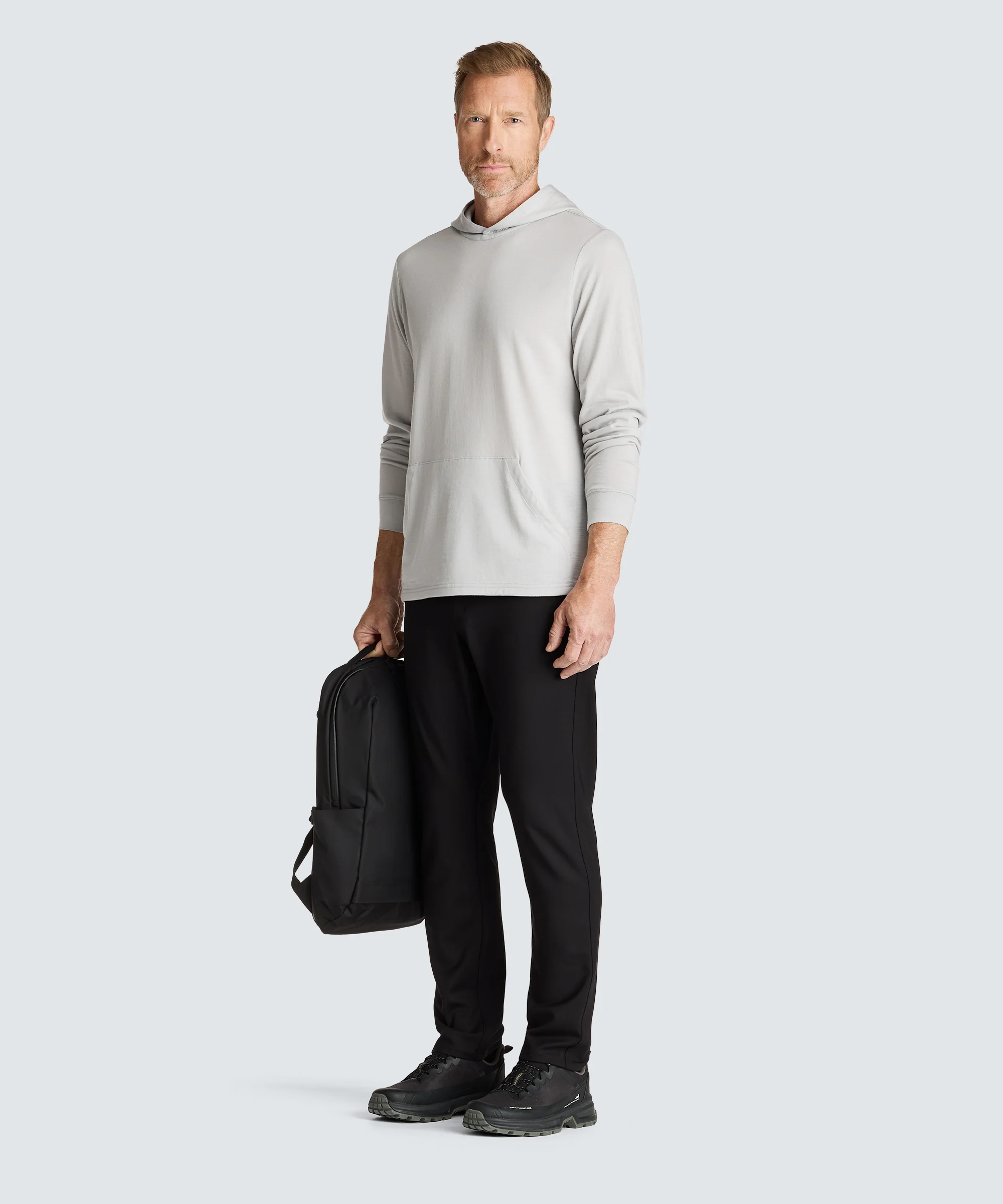 Men's Relaxed Merino Travel Trousers - Image 7
