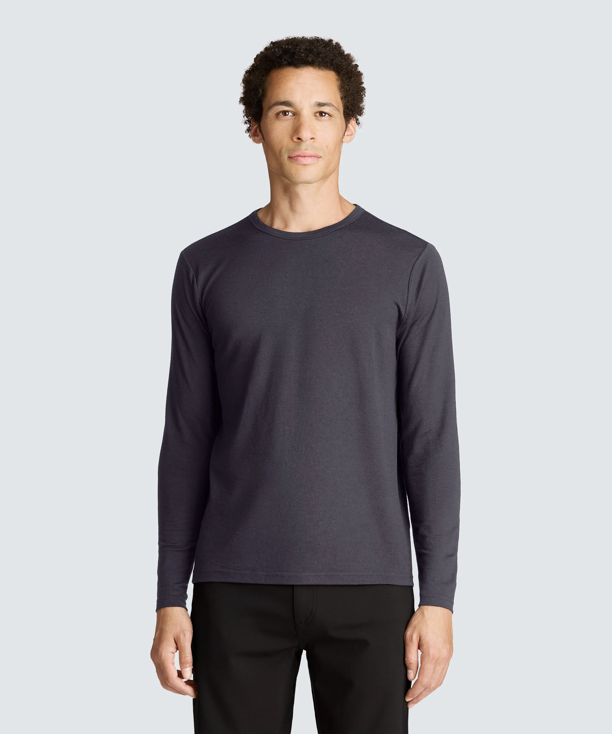 Men's Long Sleeve Merino Crew - Image 24