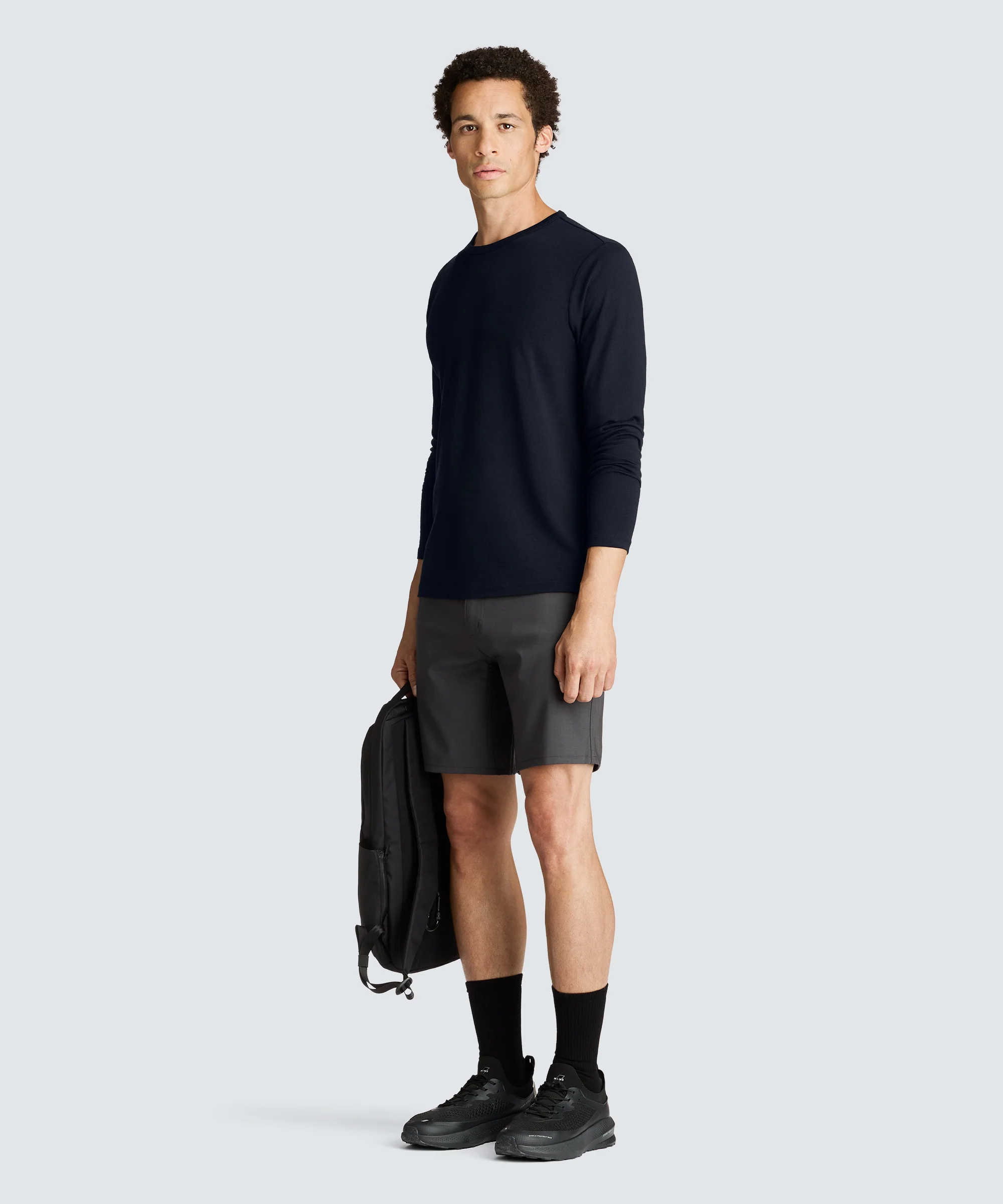 Men's Long Sleeve Merino Crew - Image 15
